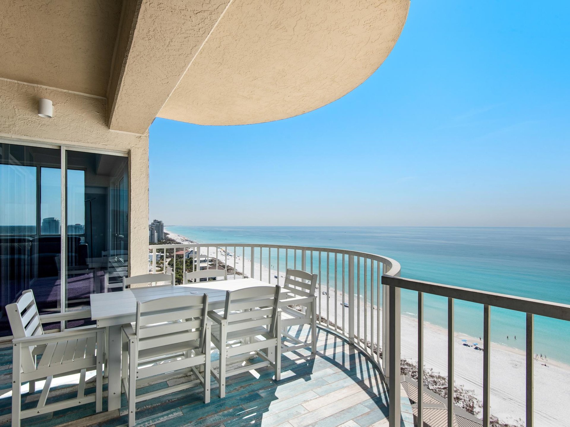 Private Balcony with Gulf Views