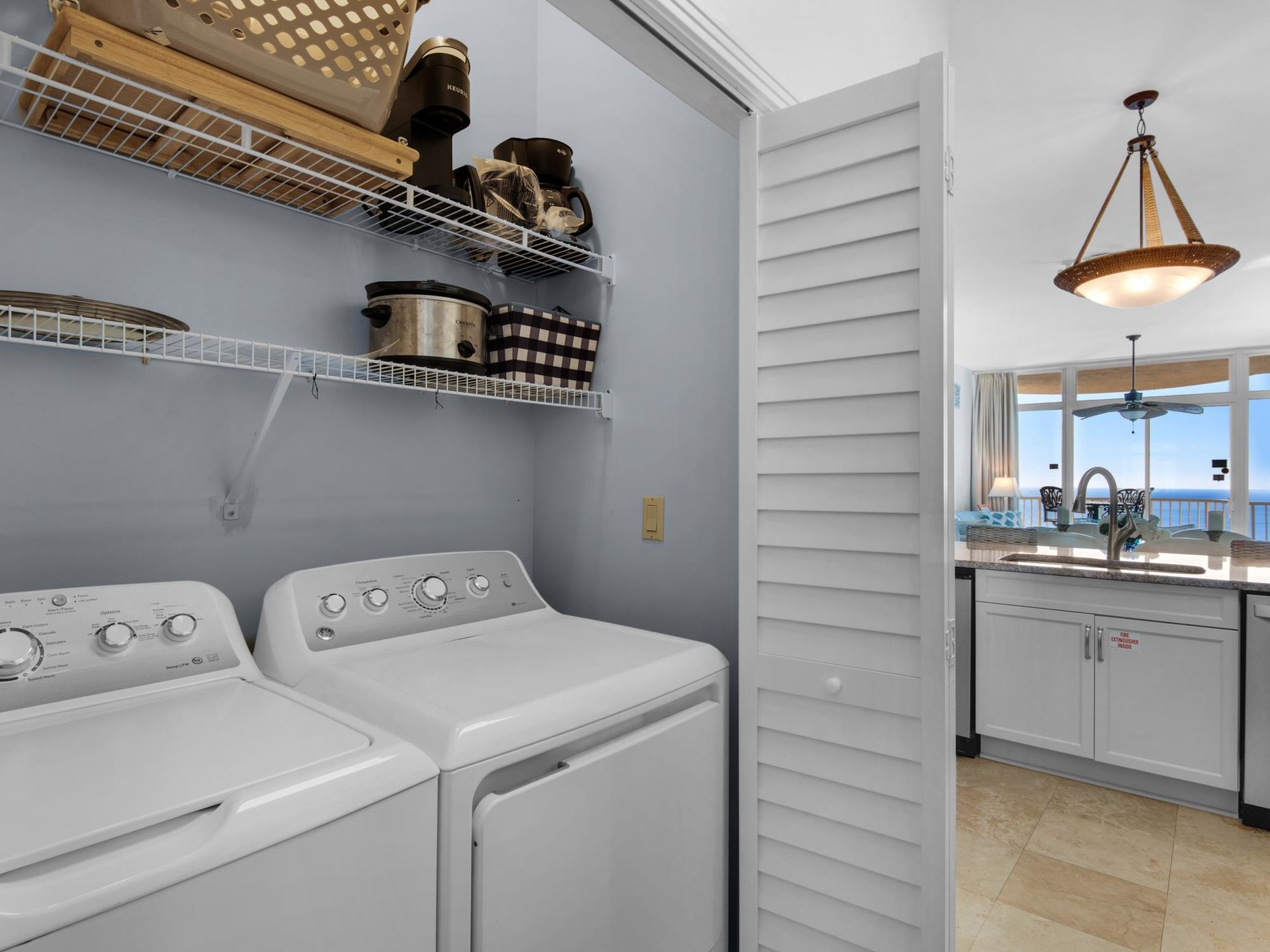 Full Size Washer and Dryer In Unit