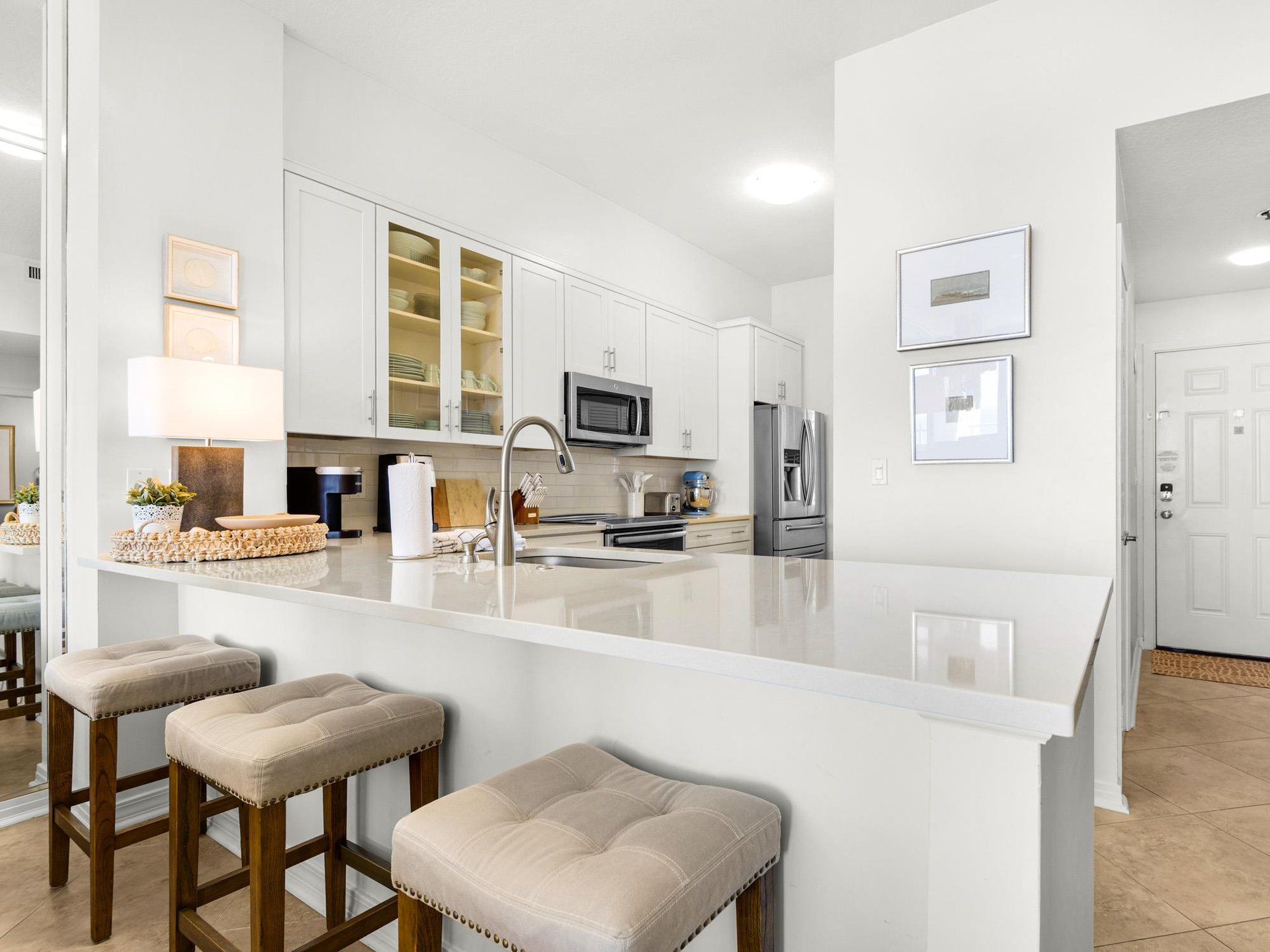Breakfast Bar with Extra Seating