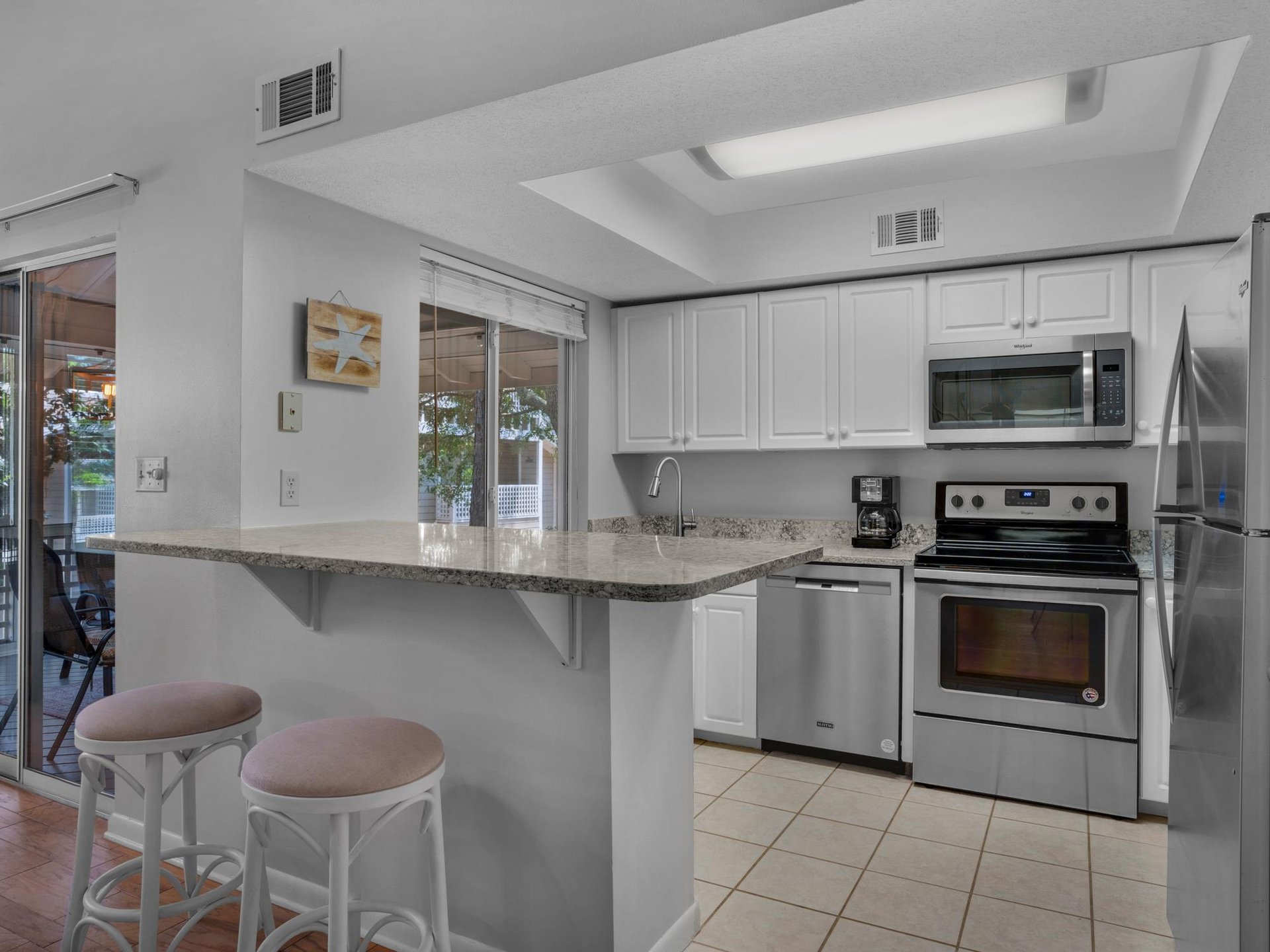 Breakfast Bar with Extra Seating