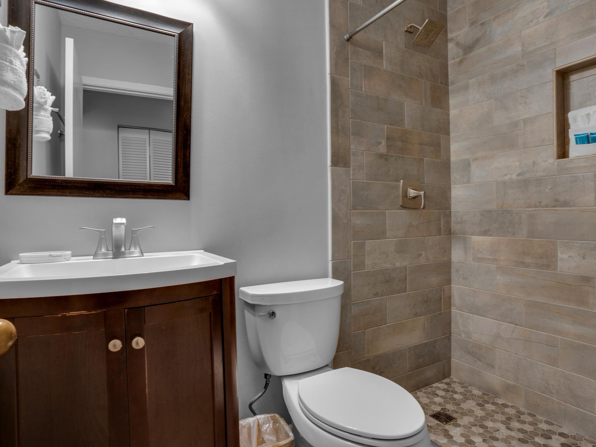 Bathroom 2 with WalkIn Shower