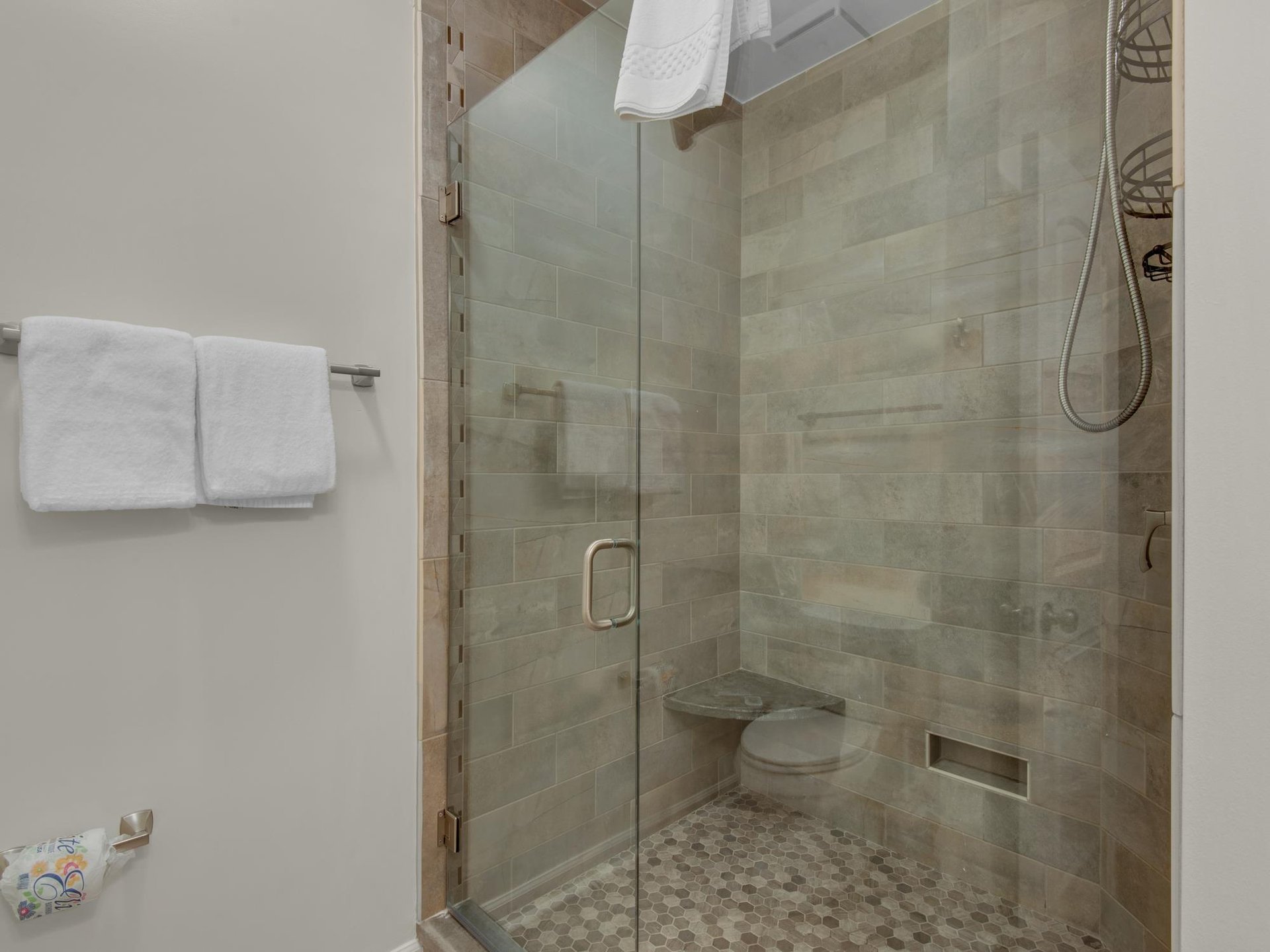 Bathroom 1 with Walkin Shower