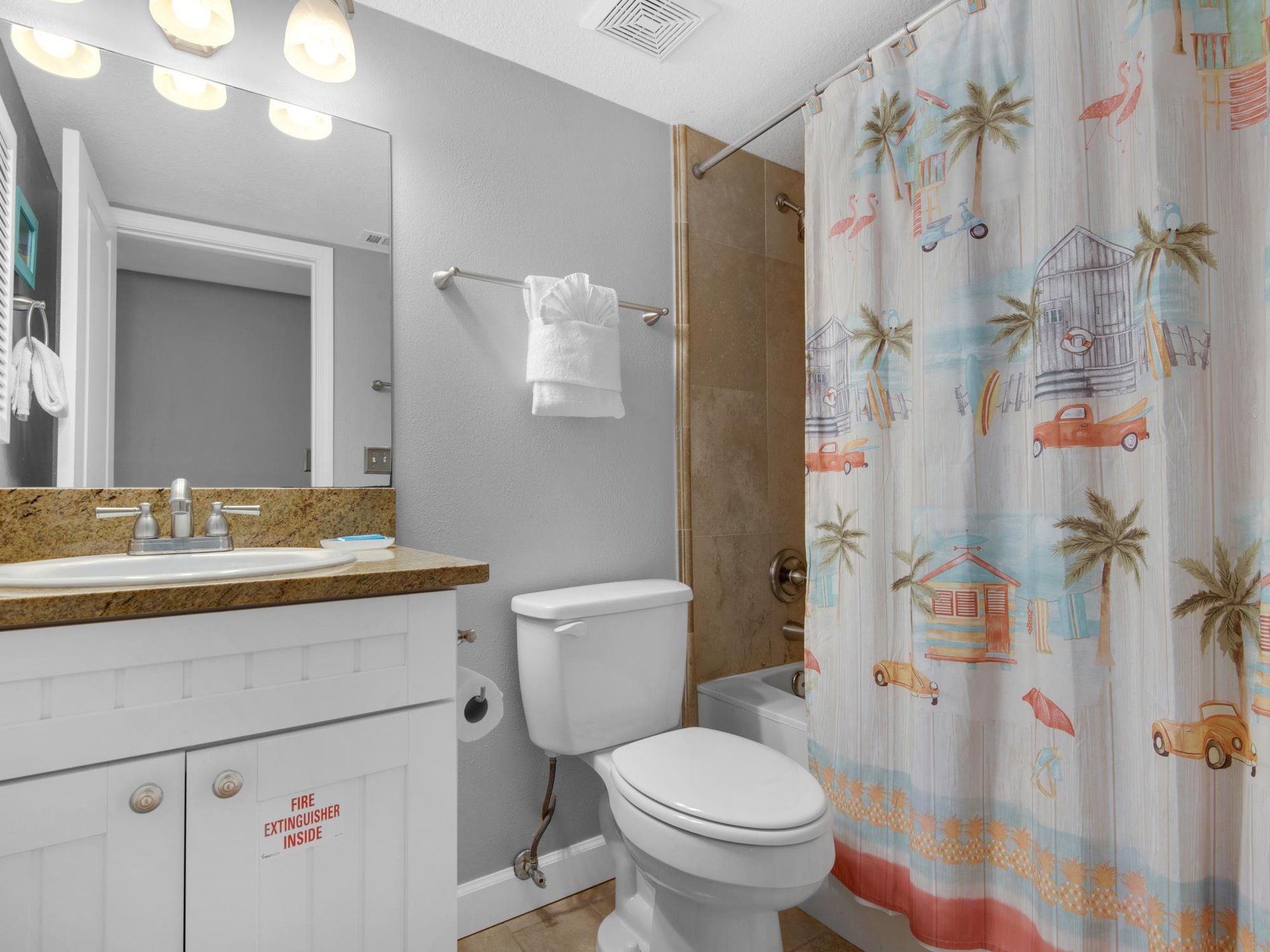 Bathroom 3 with Tub Shower Combo