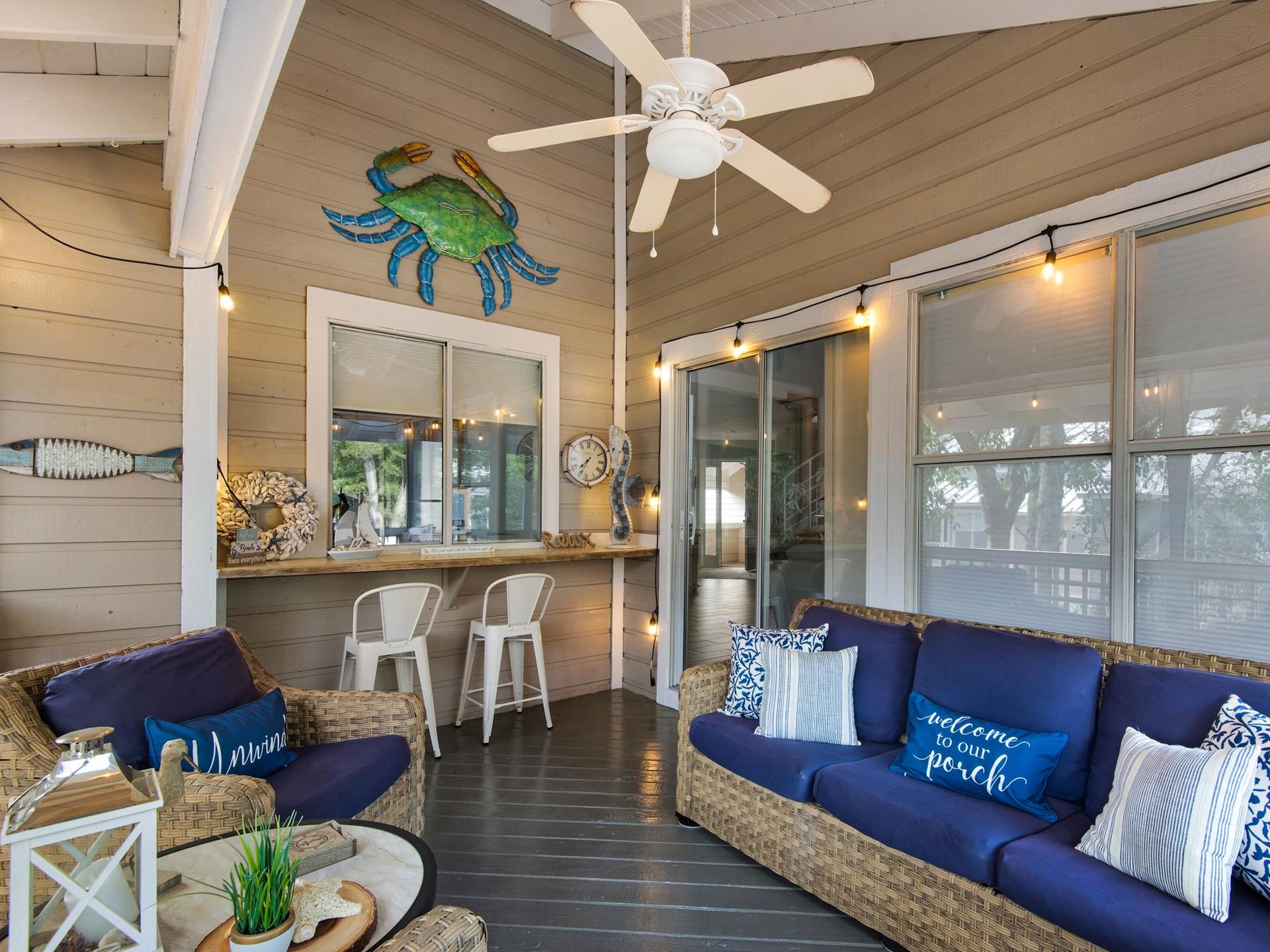 Private Screened Porch