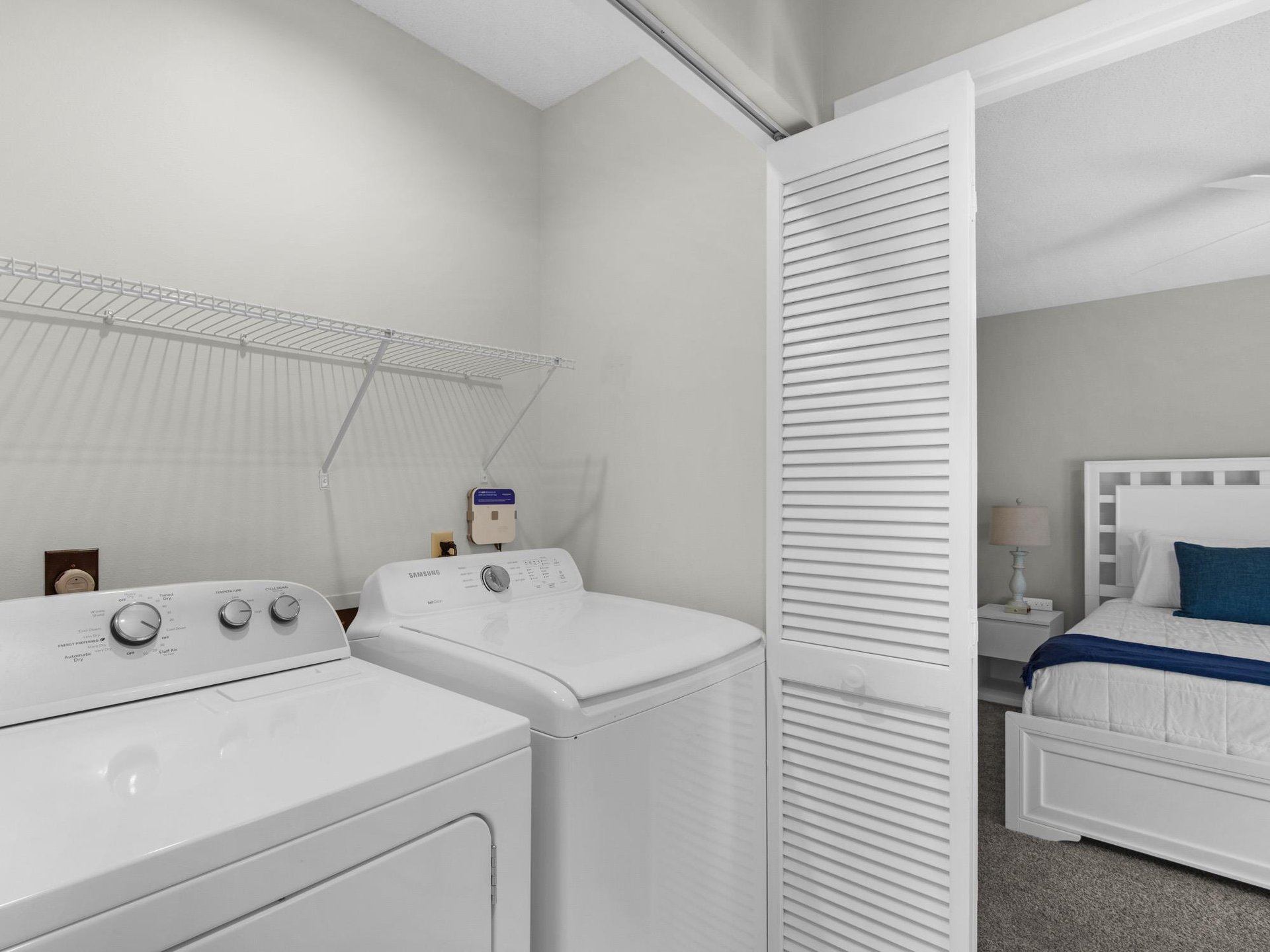 Full Size Washer and Dryer In Unit