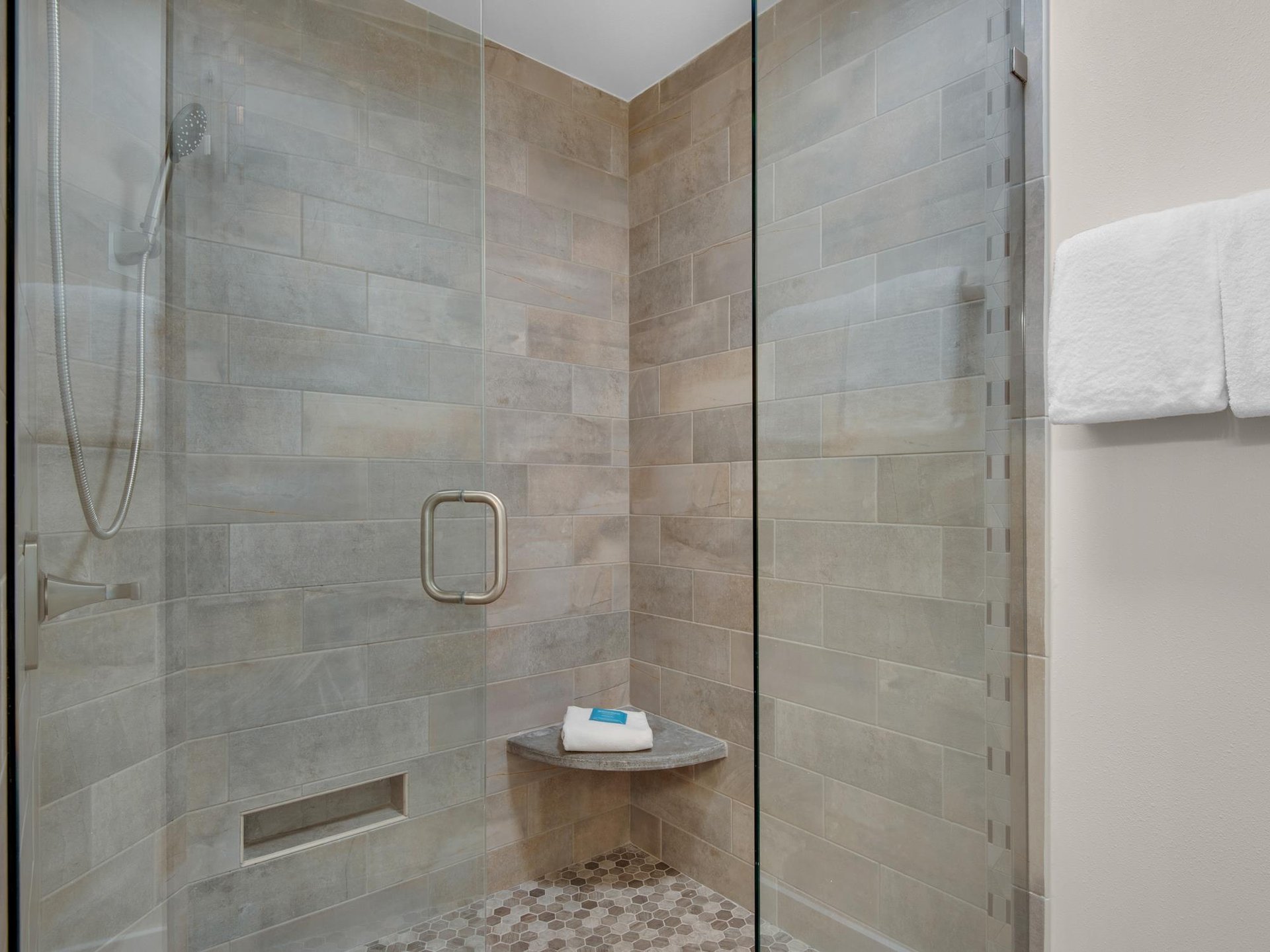 Bathroom 1 with WalkIn Shower