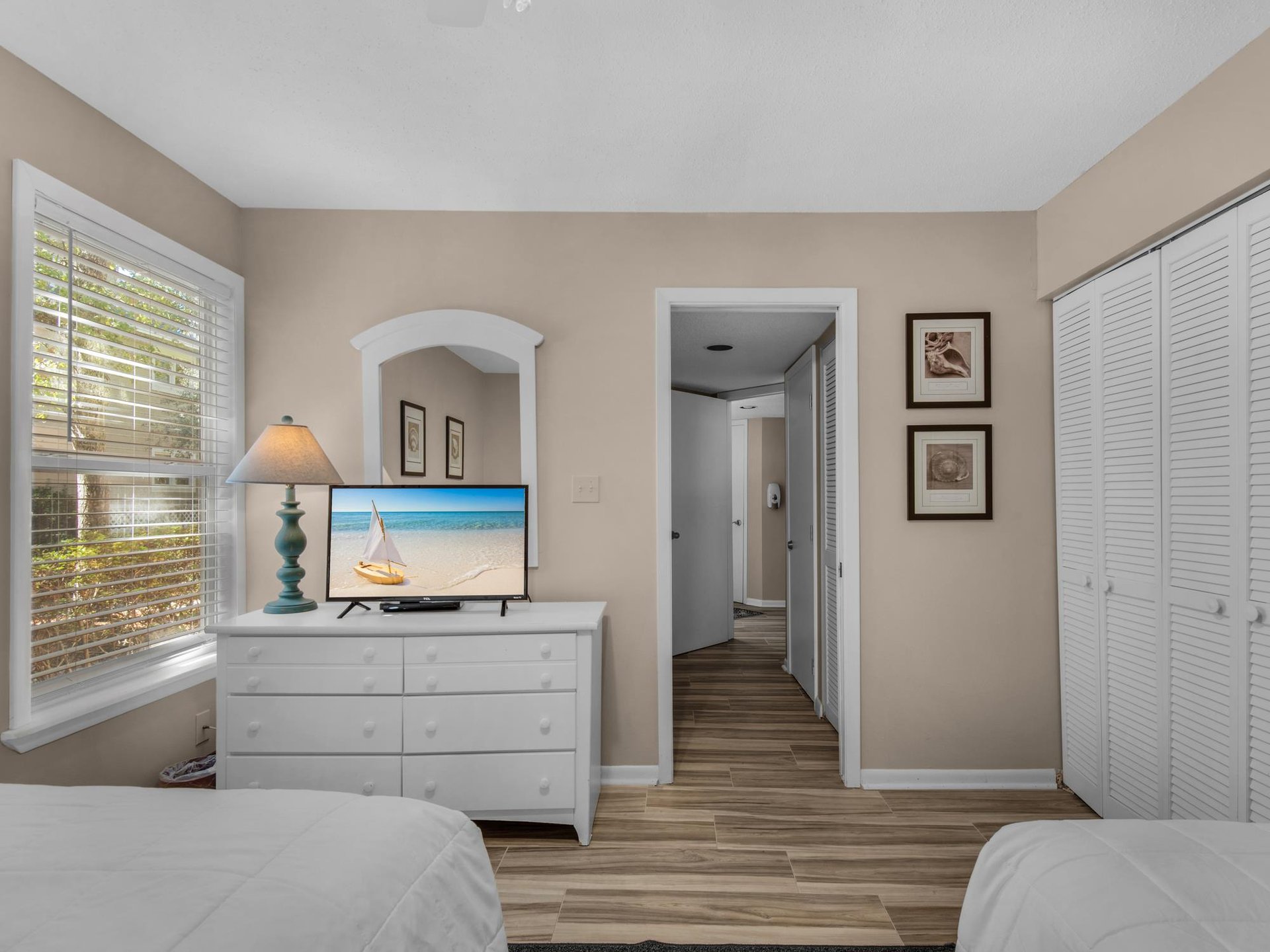 Bedroom 2 With Flat Screen TV