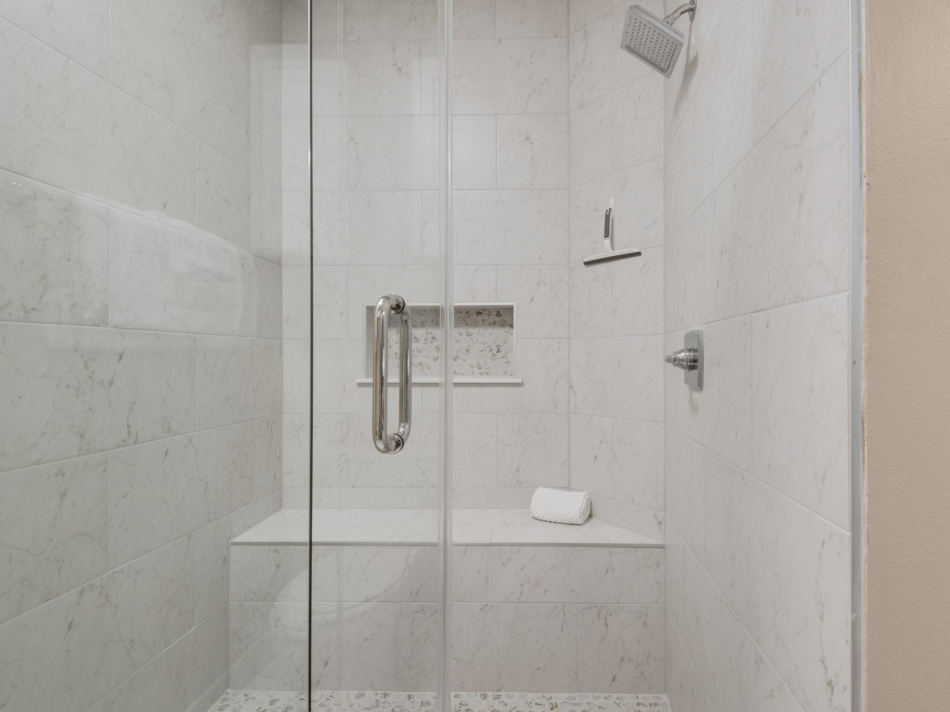 Bathroom 1 with WalkIn Shower