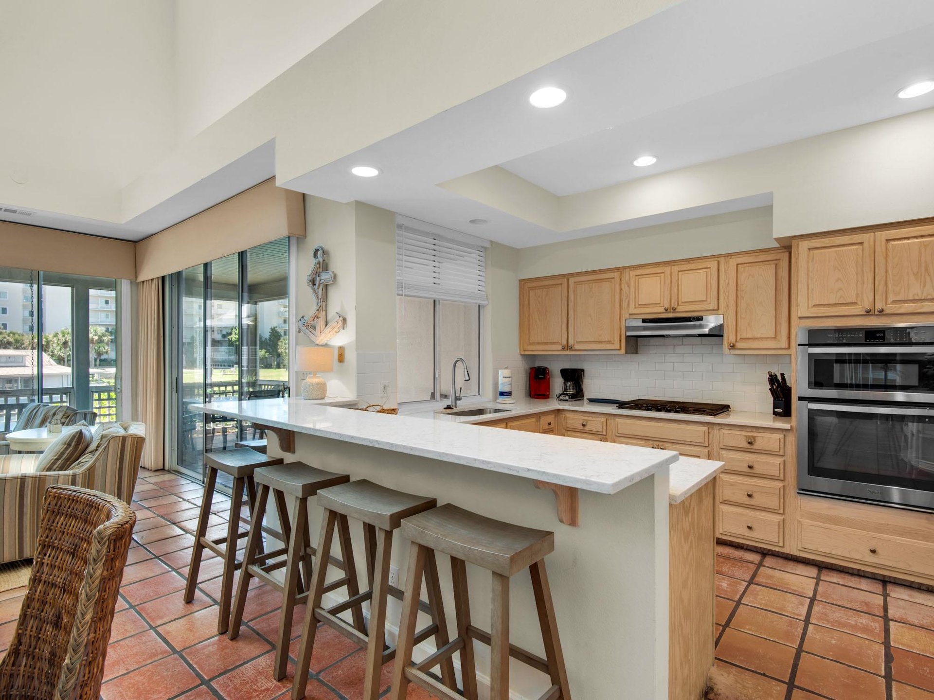 Breakfast Bar With Extra Seating