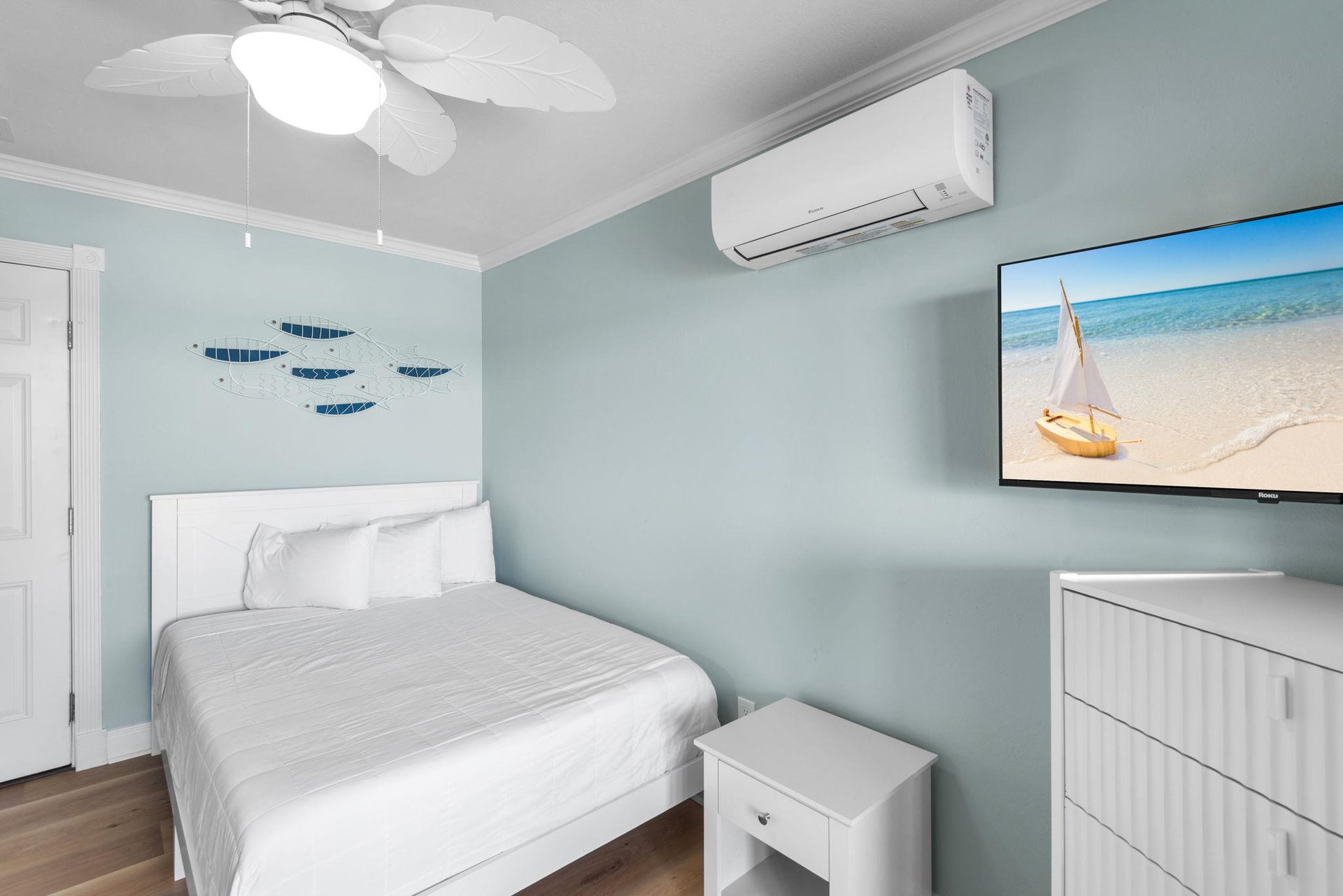 Bedroom 3 offers Gulf Views and Privacy