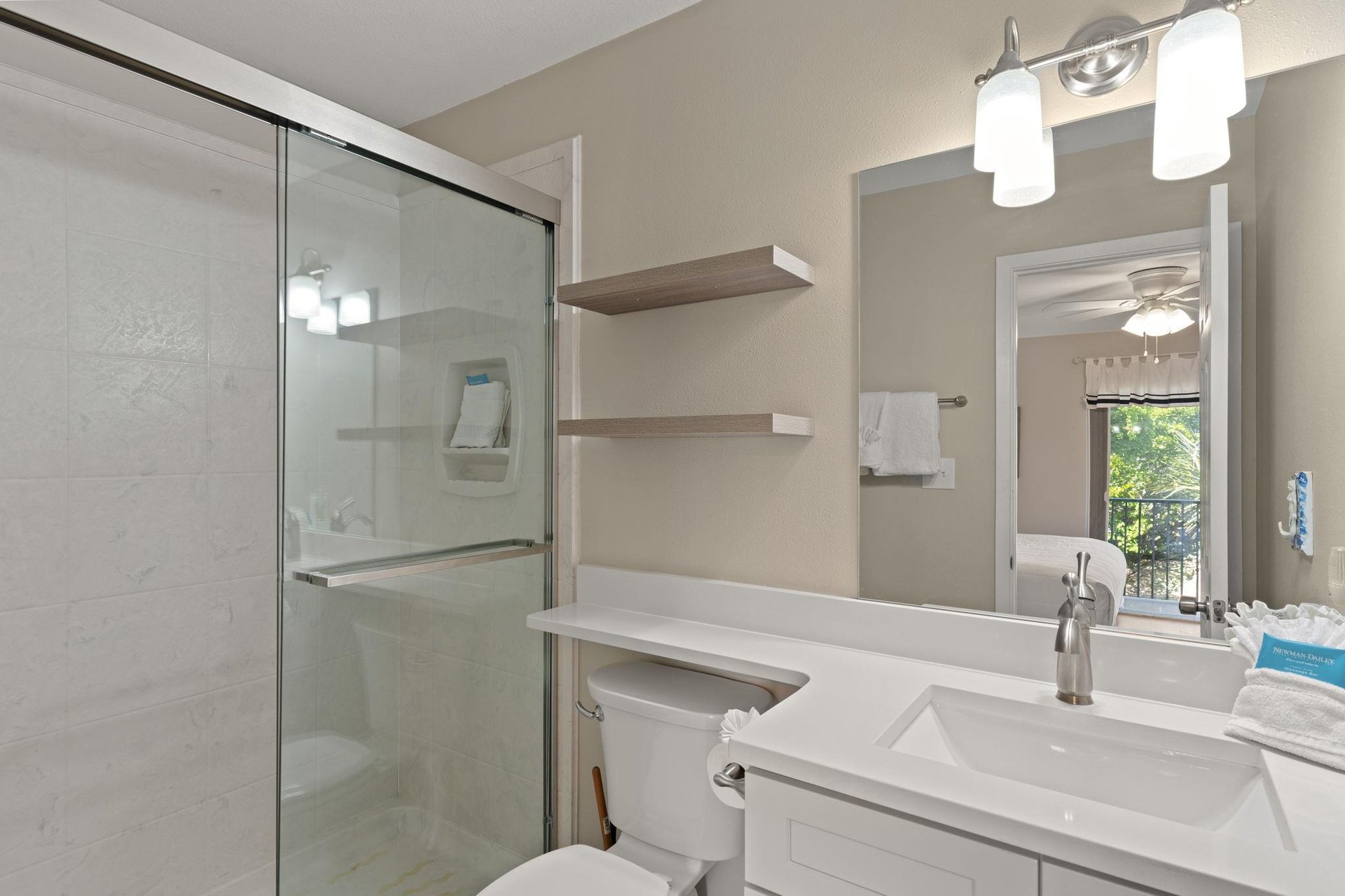 Bathroom 1 with WalkIn Shower