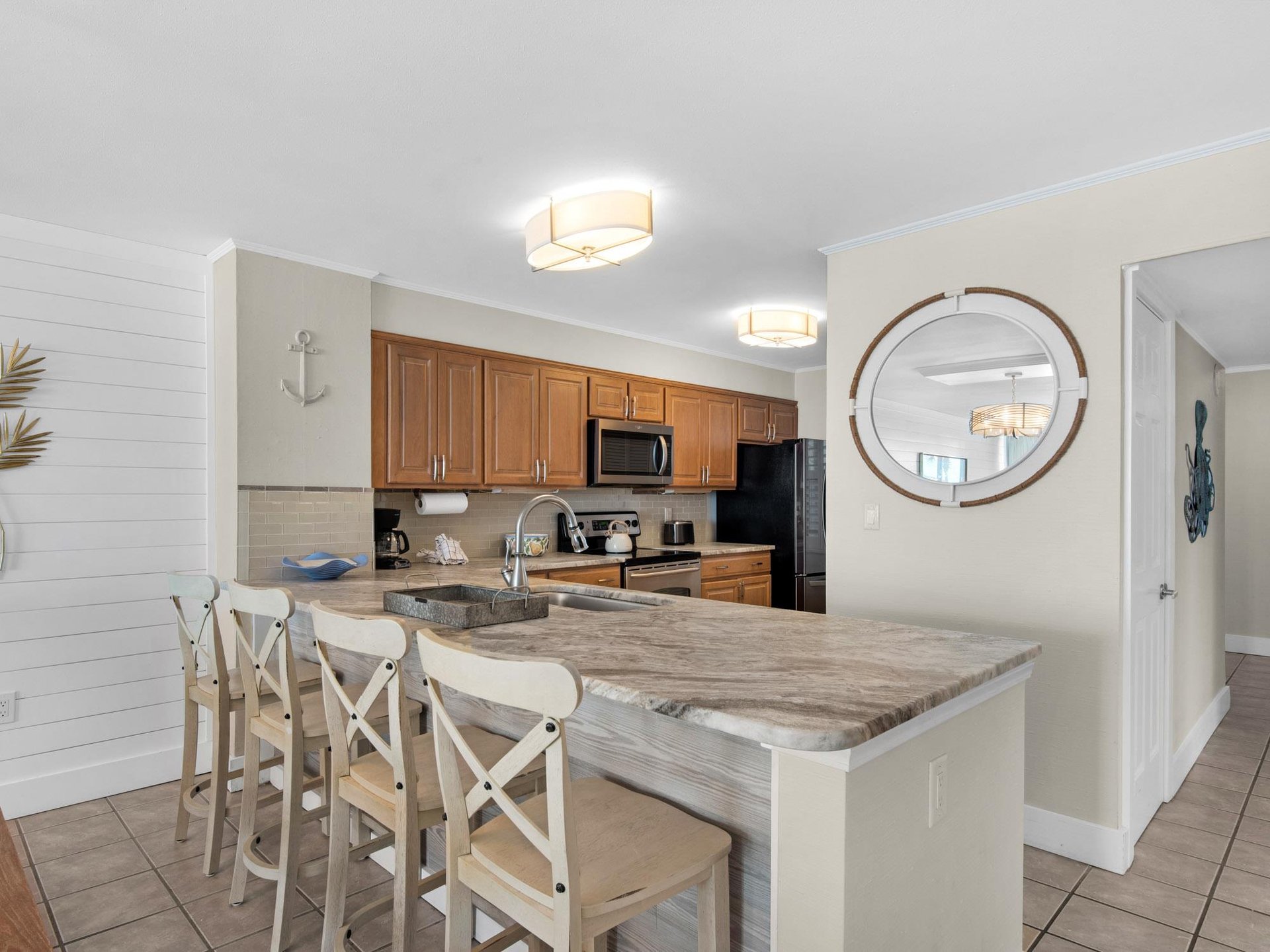 Breakfast Bar With Extra Seating