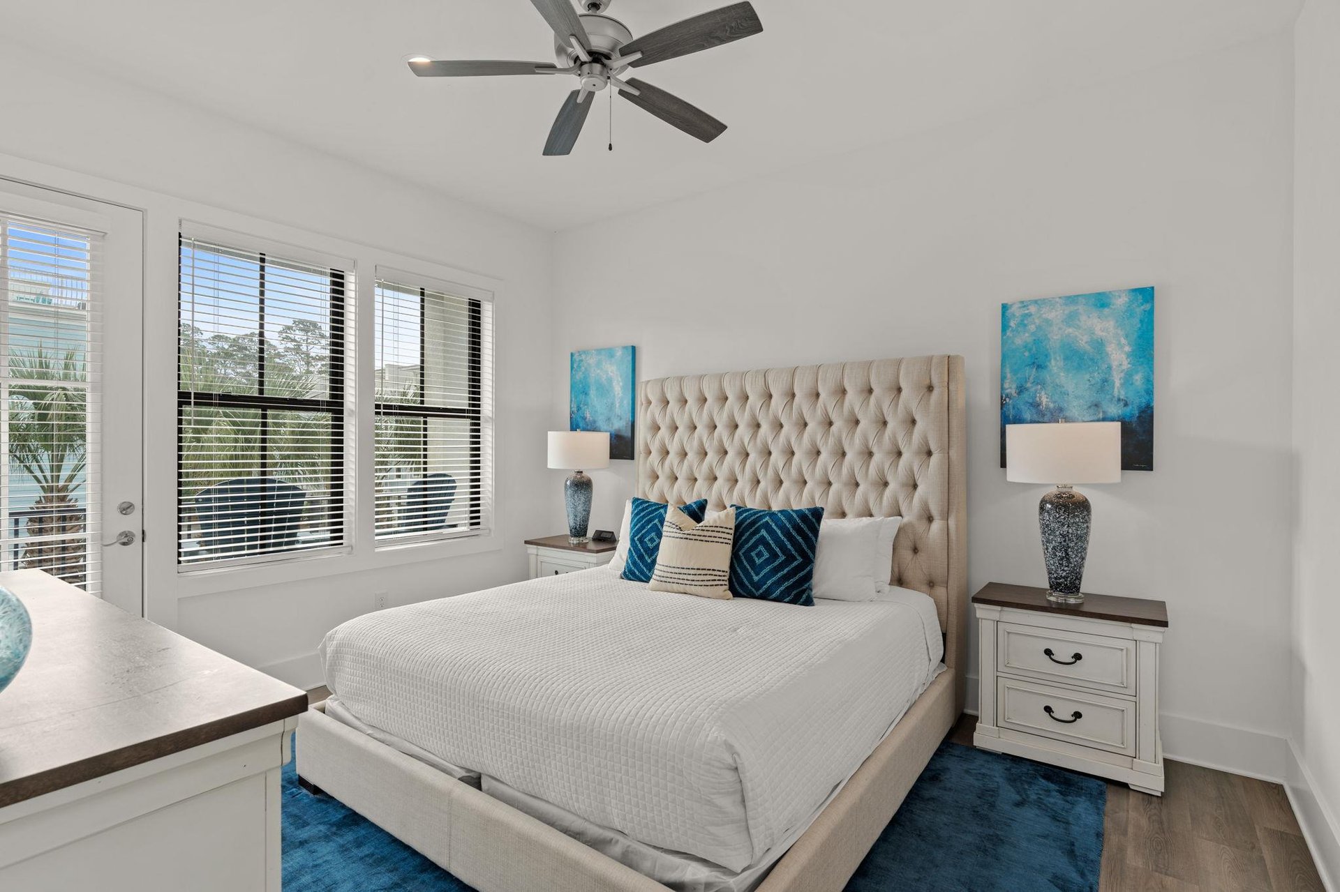 2nd floor Bedroom 1 with king bed