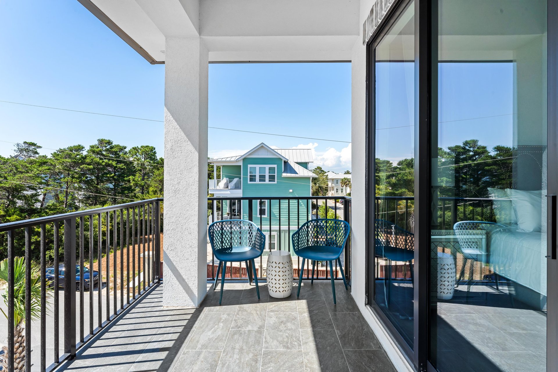 3rd floor balcony accessed via bedroom 5 or hallway