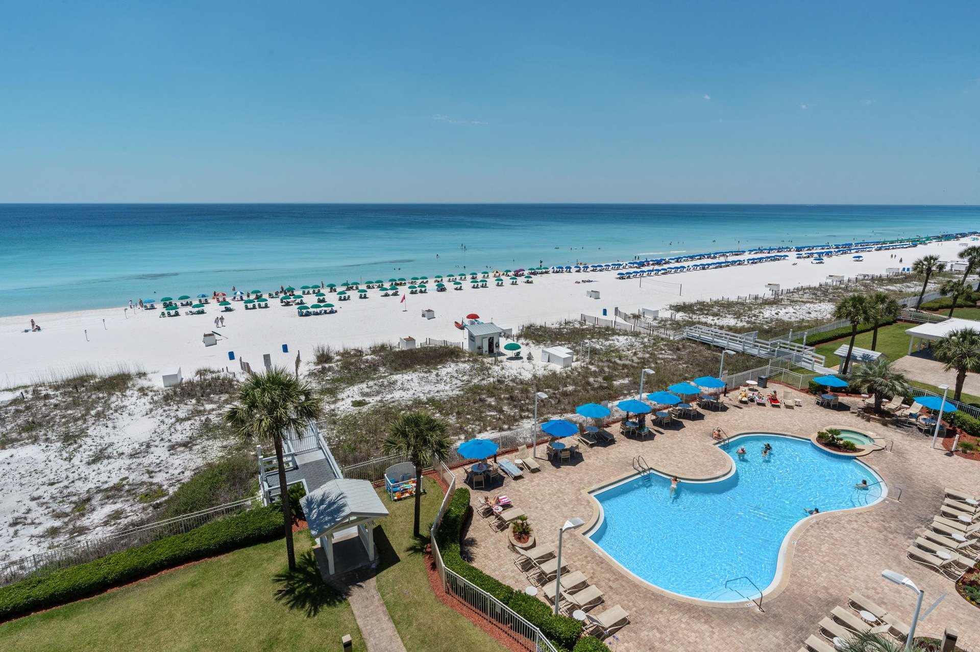 Watch for Dolphins from the Private Balcony