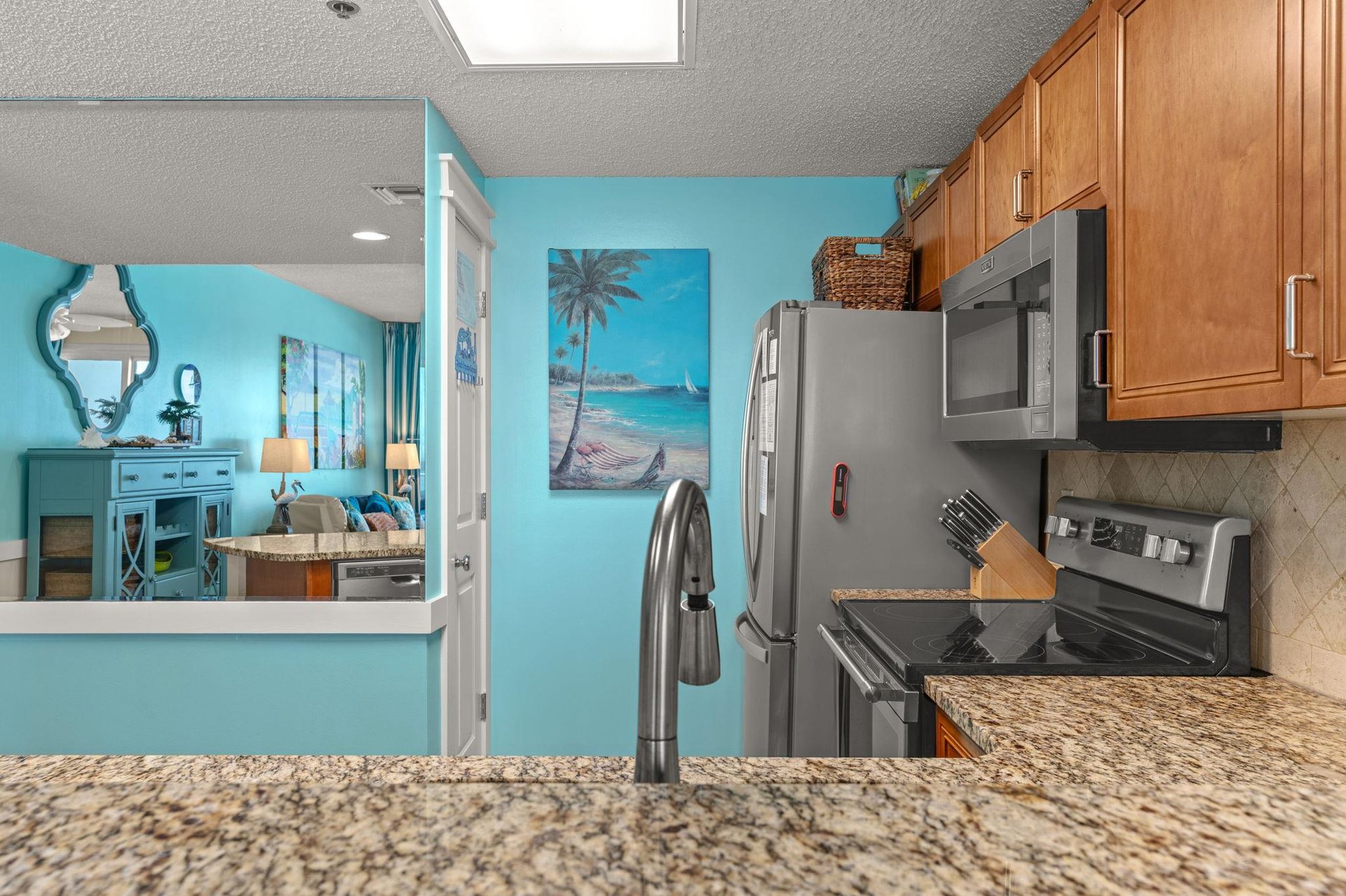 Kitchen with Stainless Steel Appliances