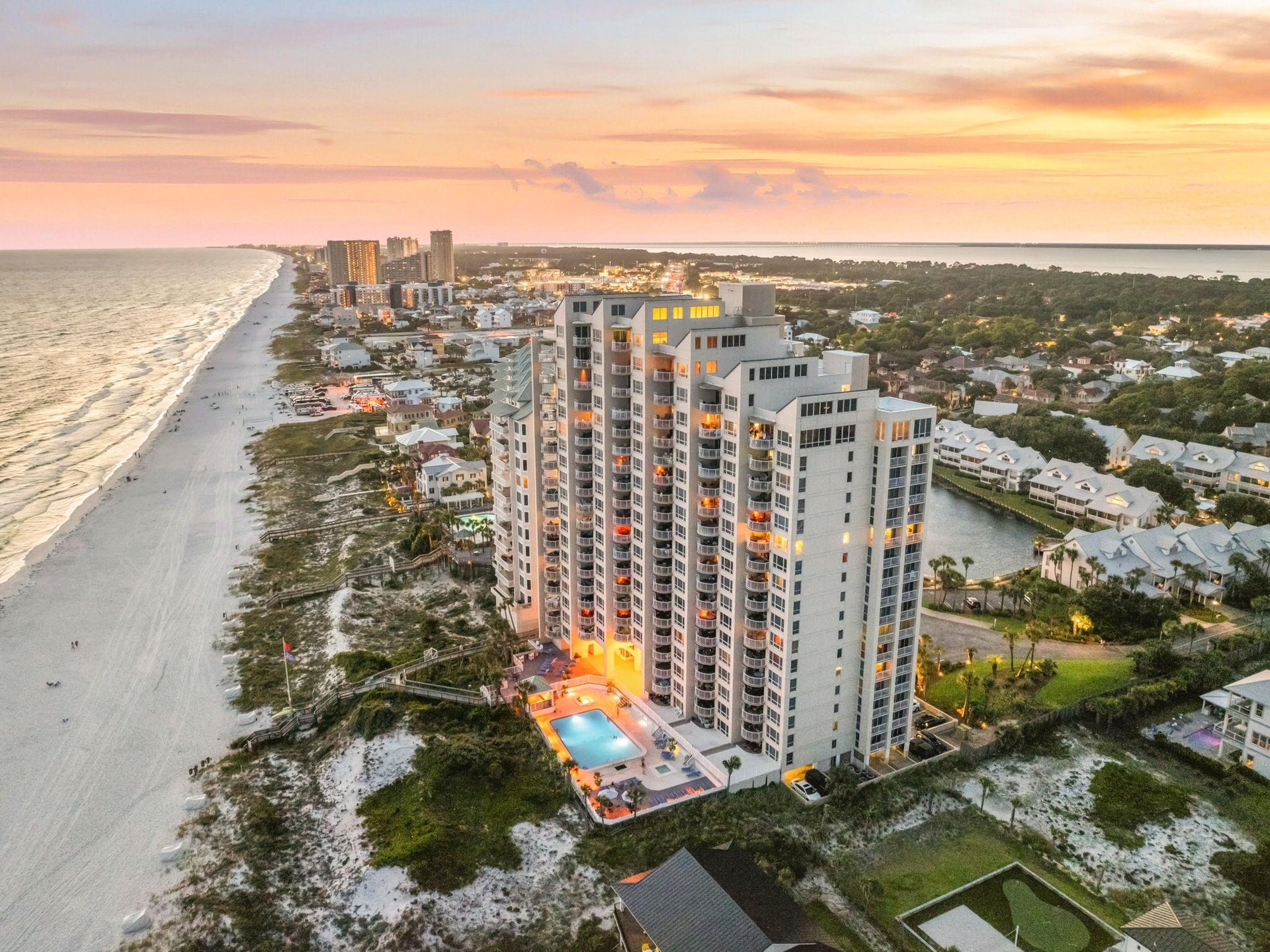 Gulfside at Sunset