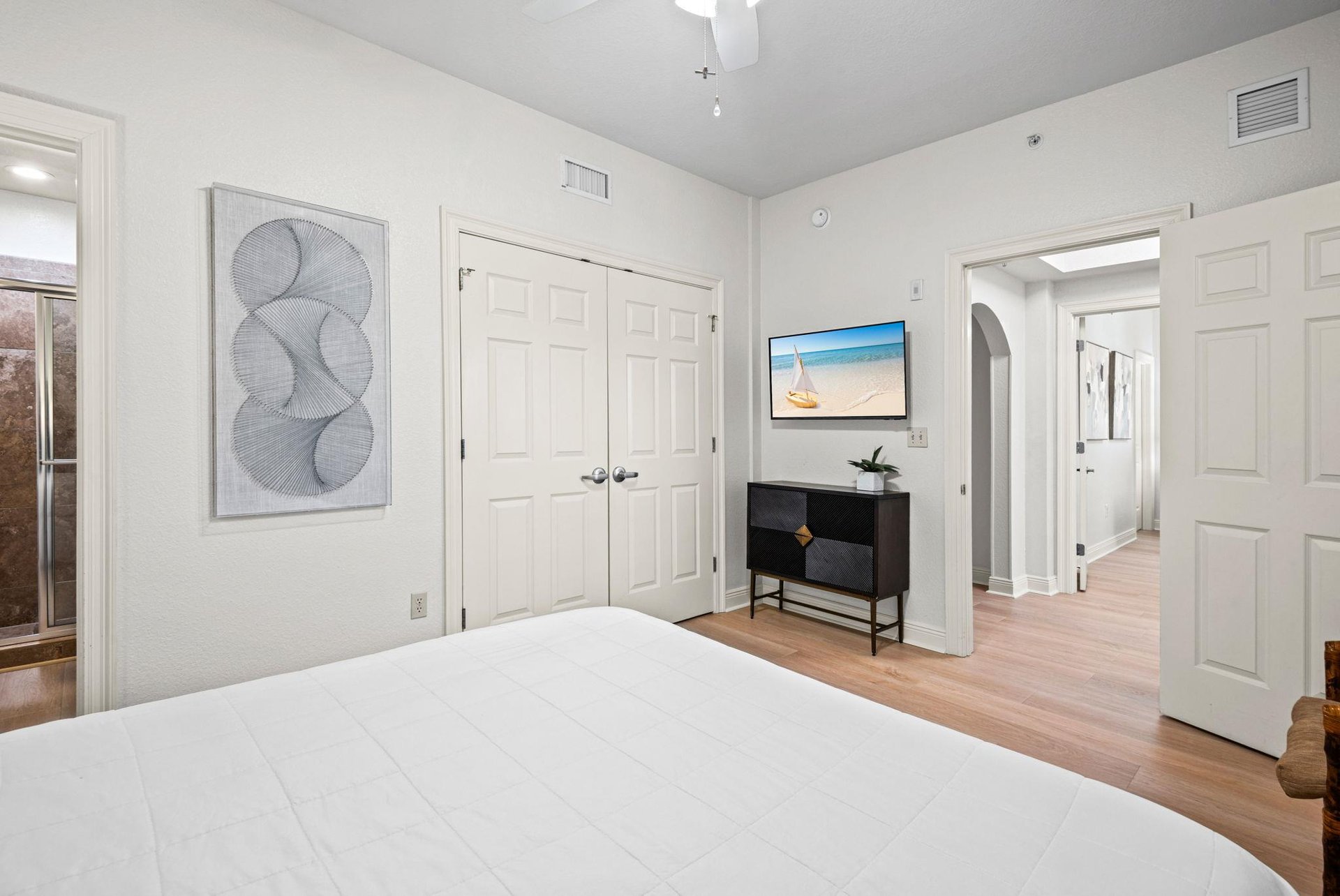 Bedroom 2 with attached Bathroom