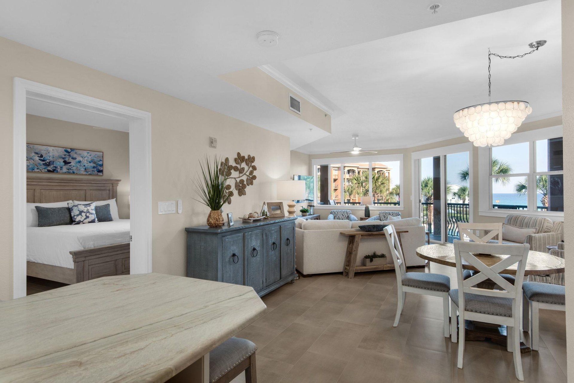 The unit features a large open floorplan.