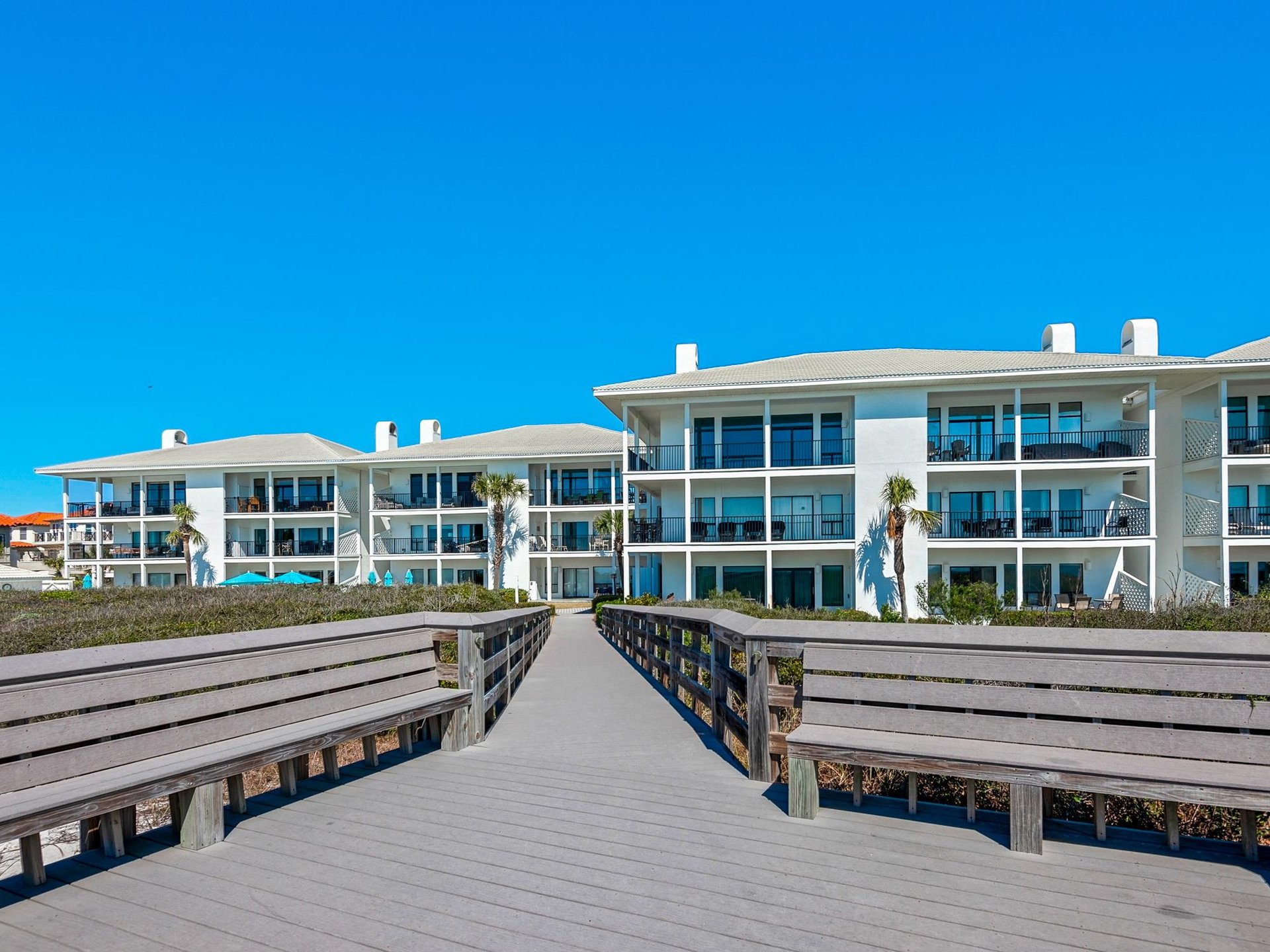Complex Private Boardwalk