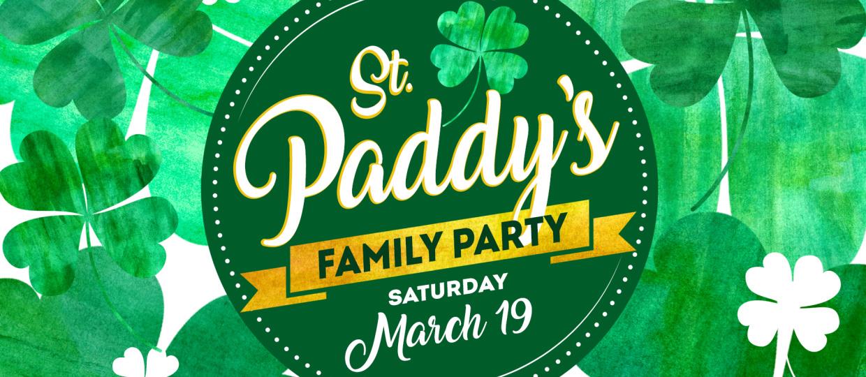 St Paddys Family Party