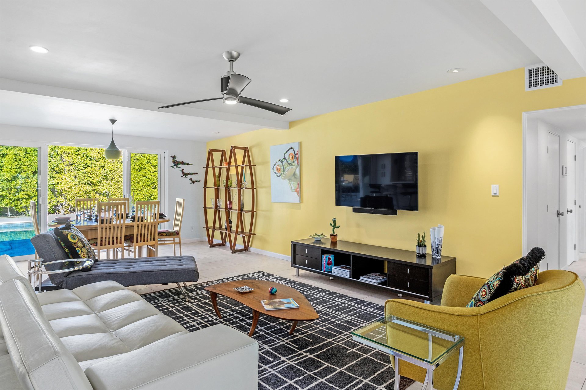 Spend quality time together in the open living area