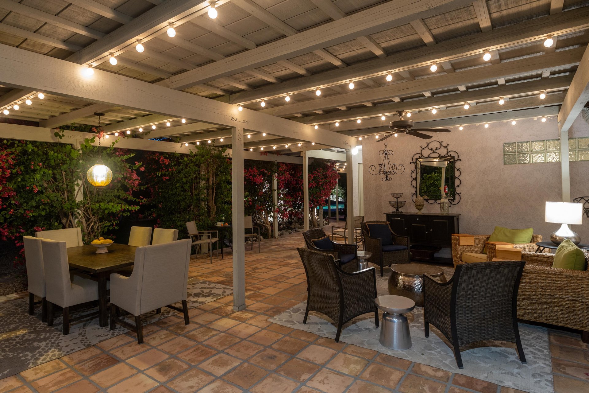 Beautiful outdoor living pavilion