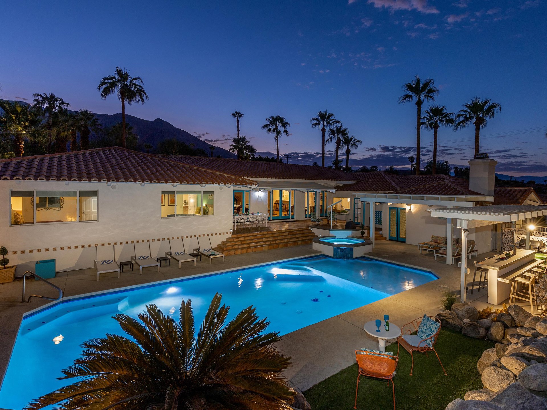 Swim under the stars