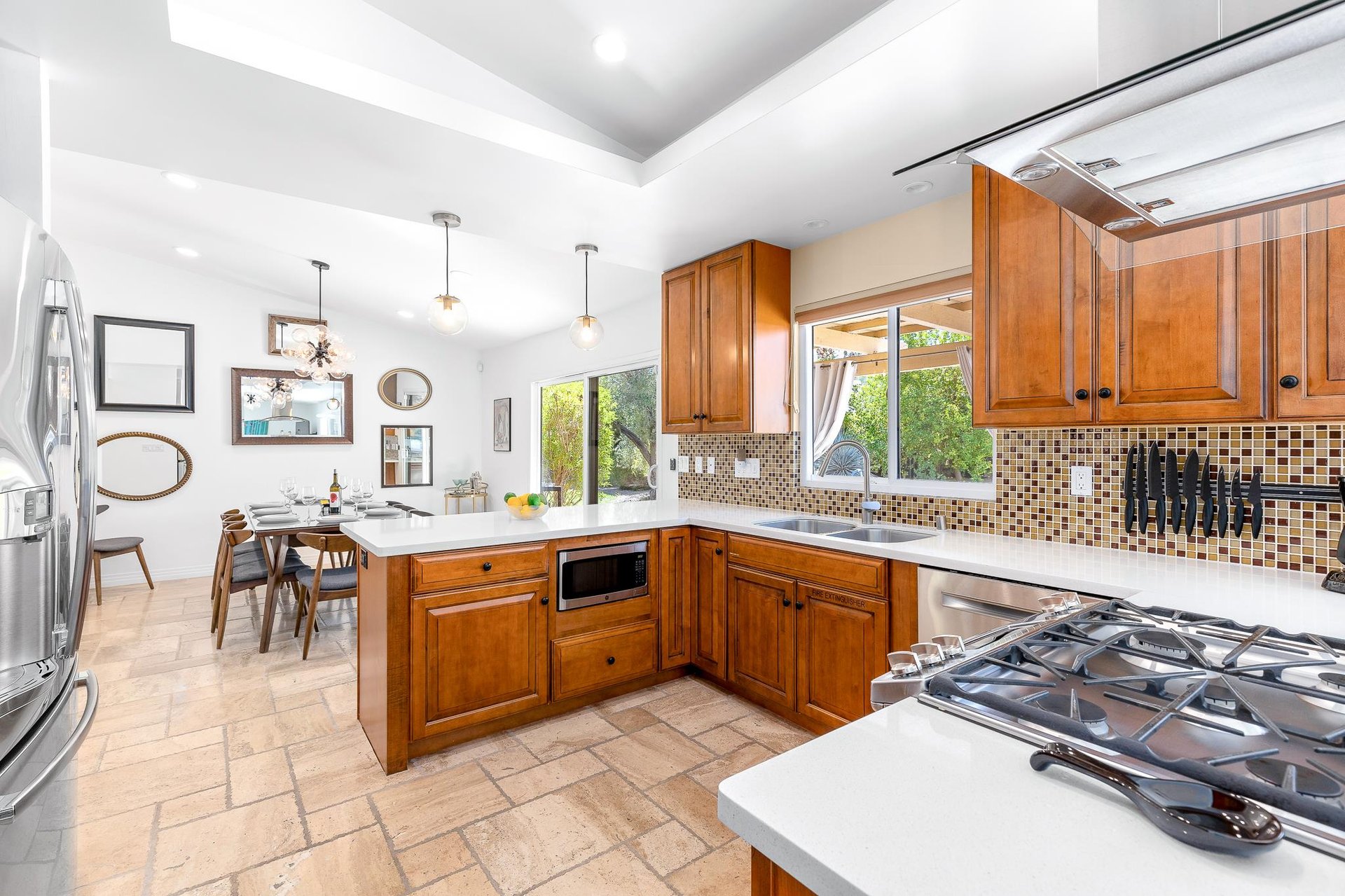 Large spacious kitchen with all of the modern amenities
