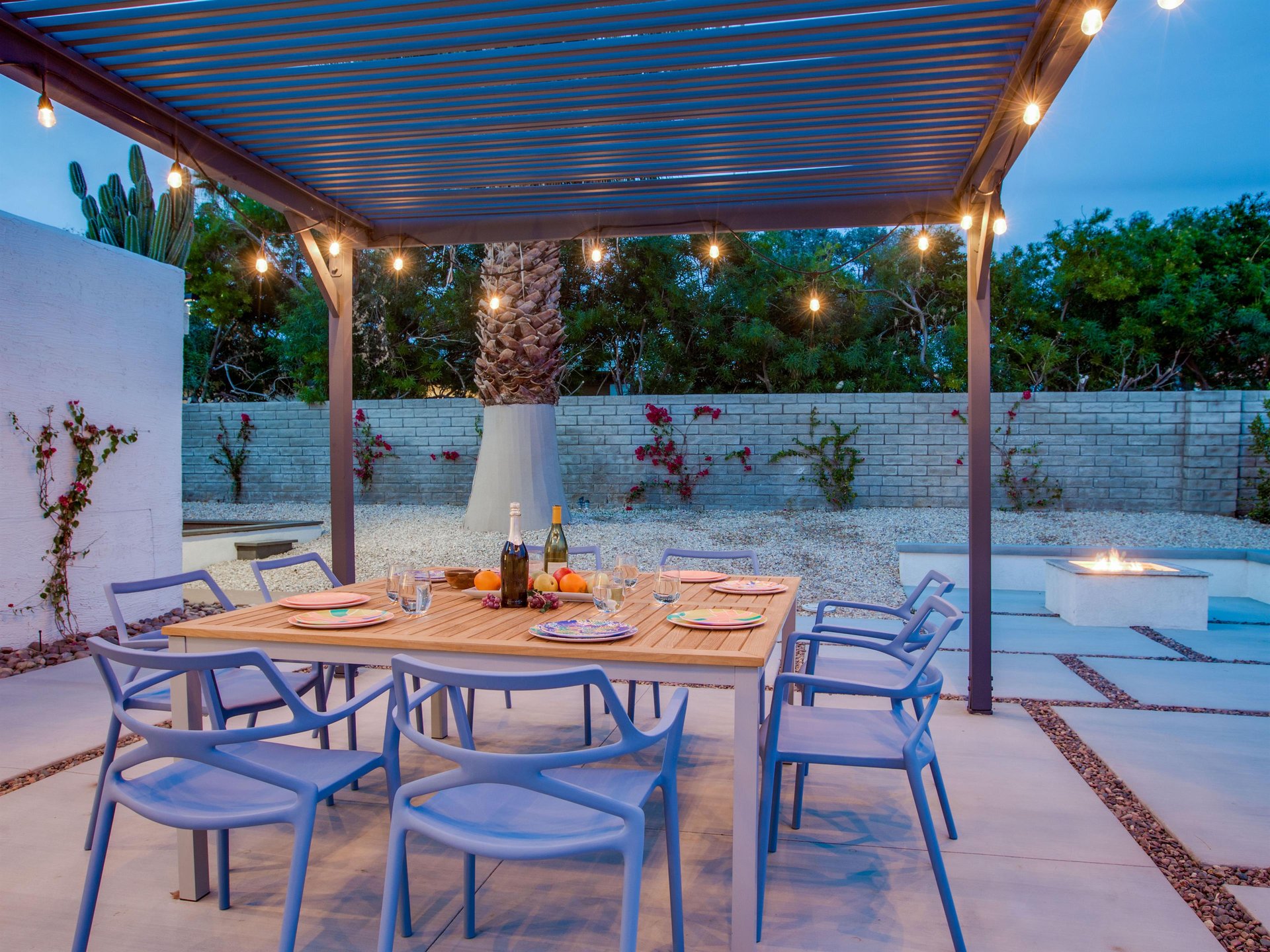 Cook a delicious meal and dine alfresco