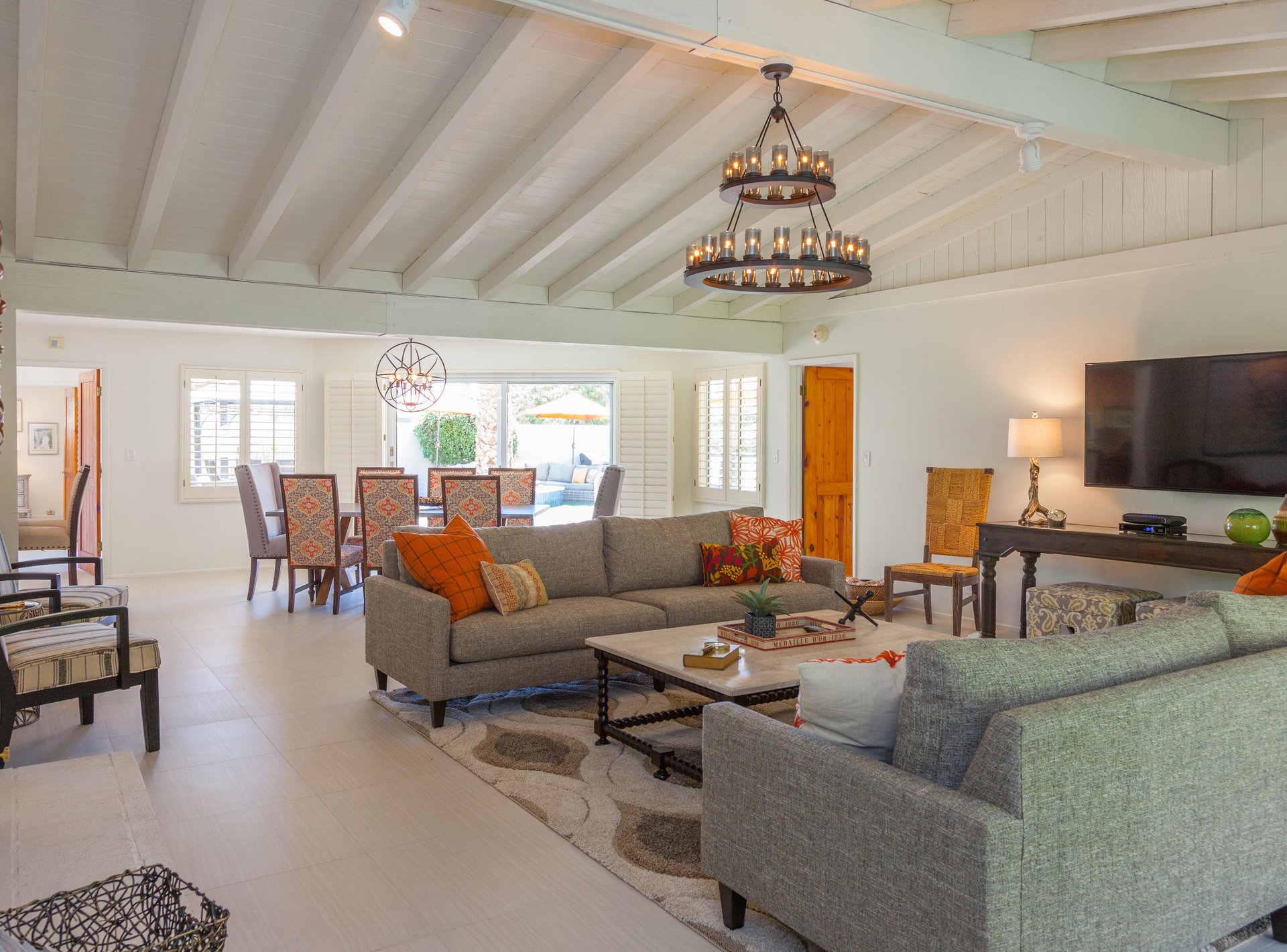 Spacious open floor plan