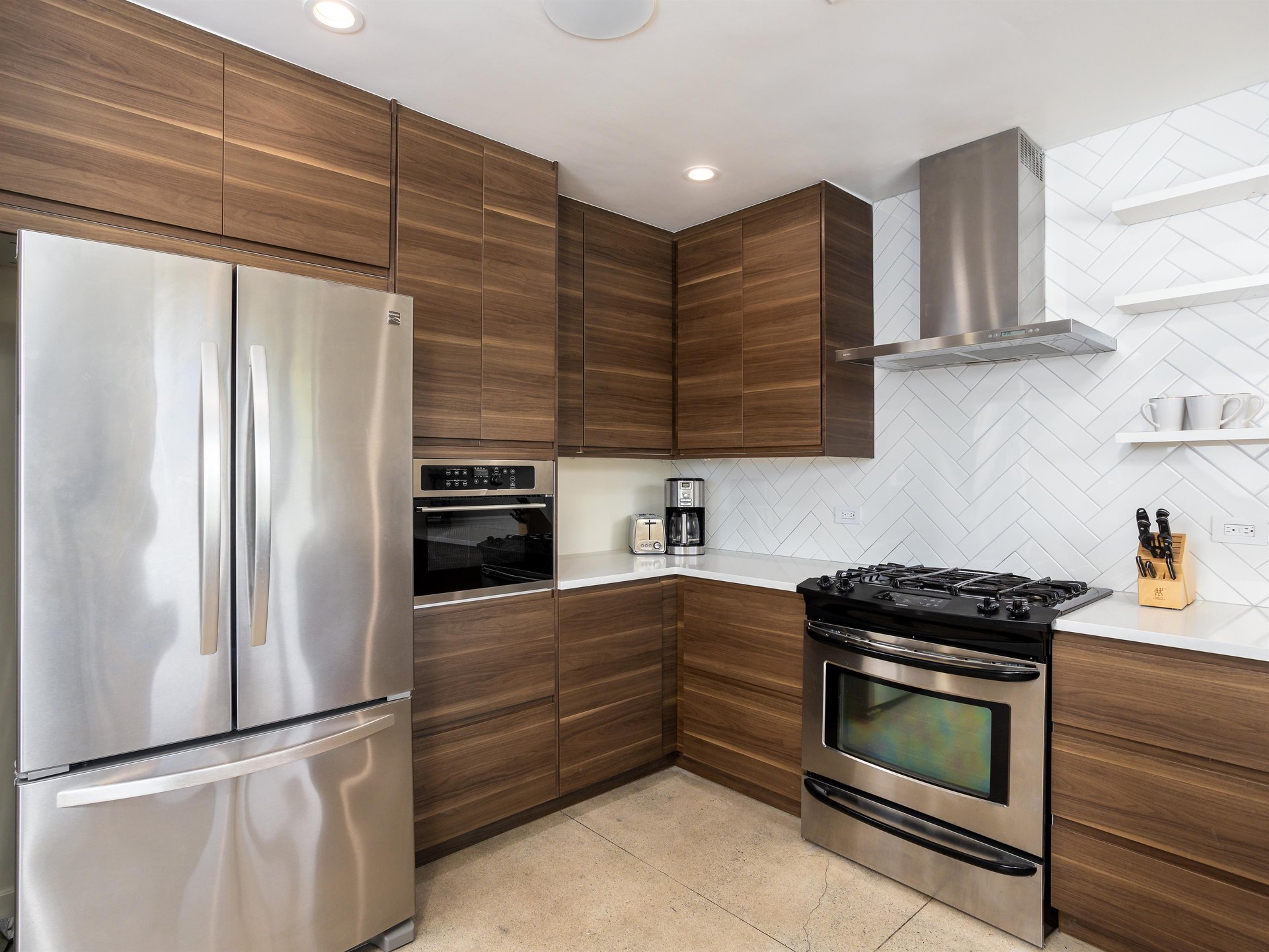 Updated Kitchen at The Fab Four at El Mirador