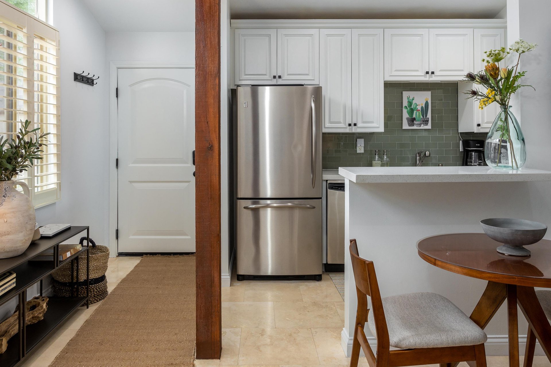 Fully stocked kitchen  great for individual and group meal prep