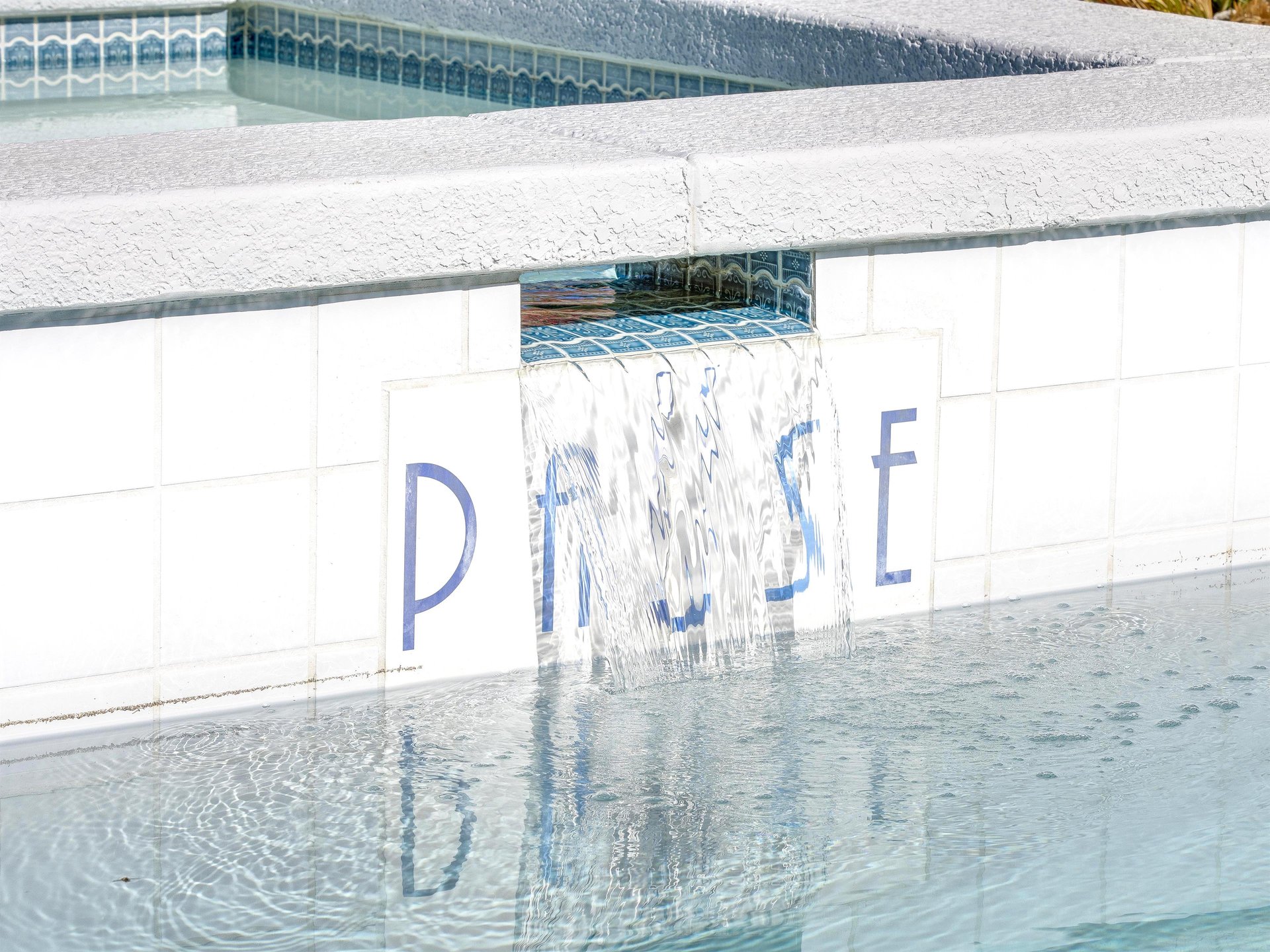 Pause by the Waterfall