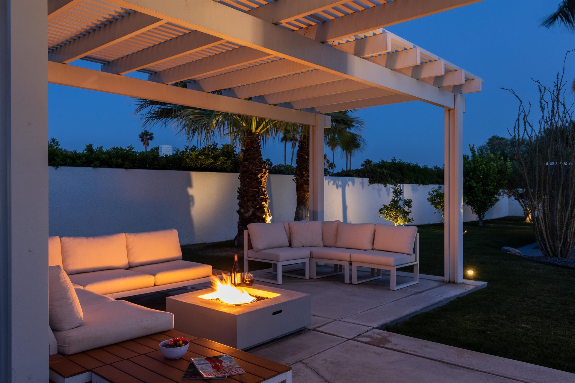 Curl up around the fire