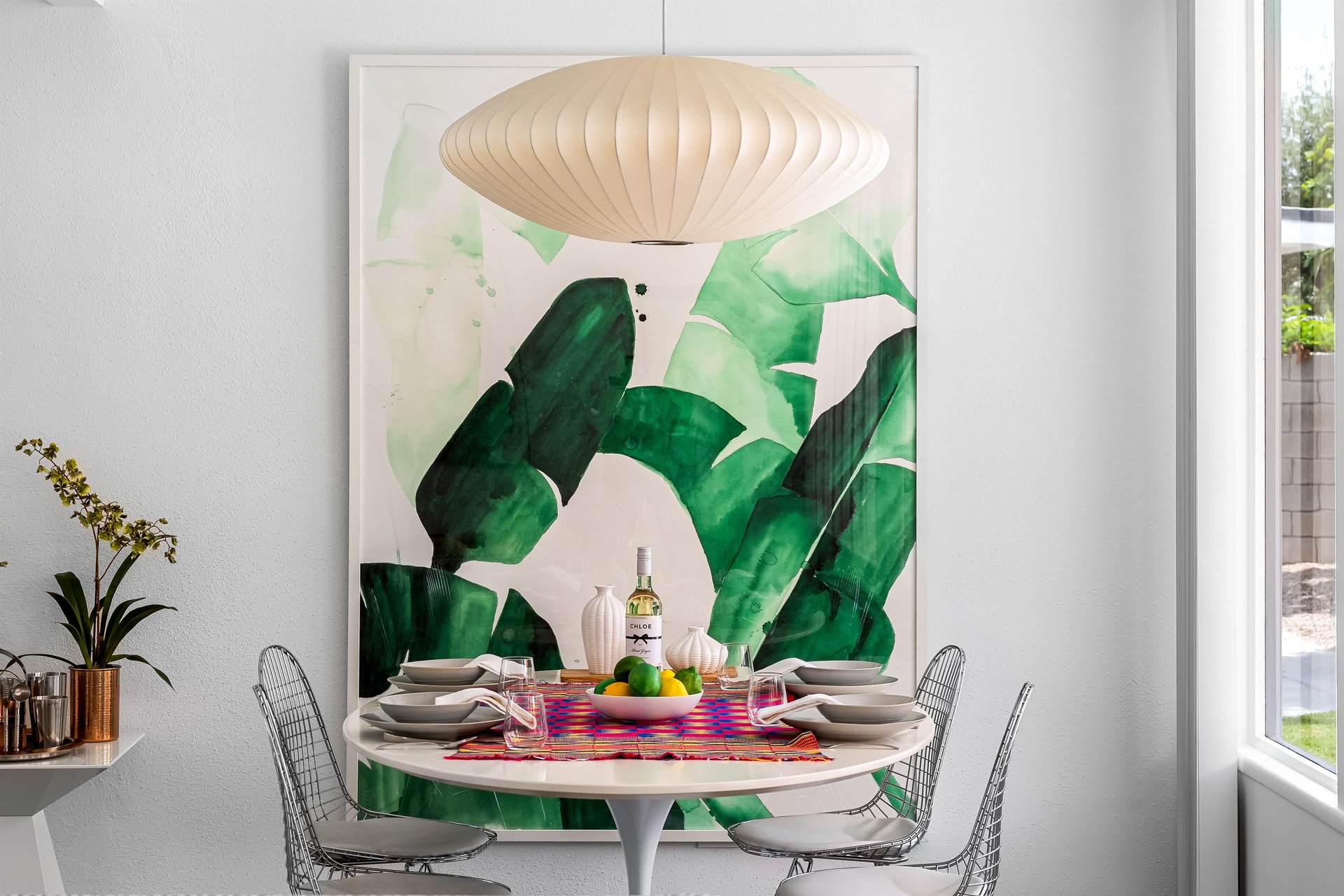 Beautiful green artwork