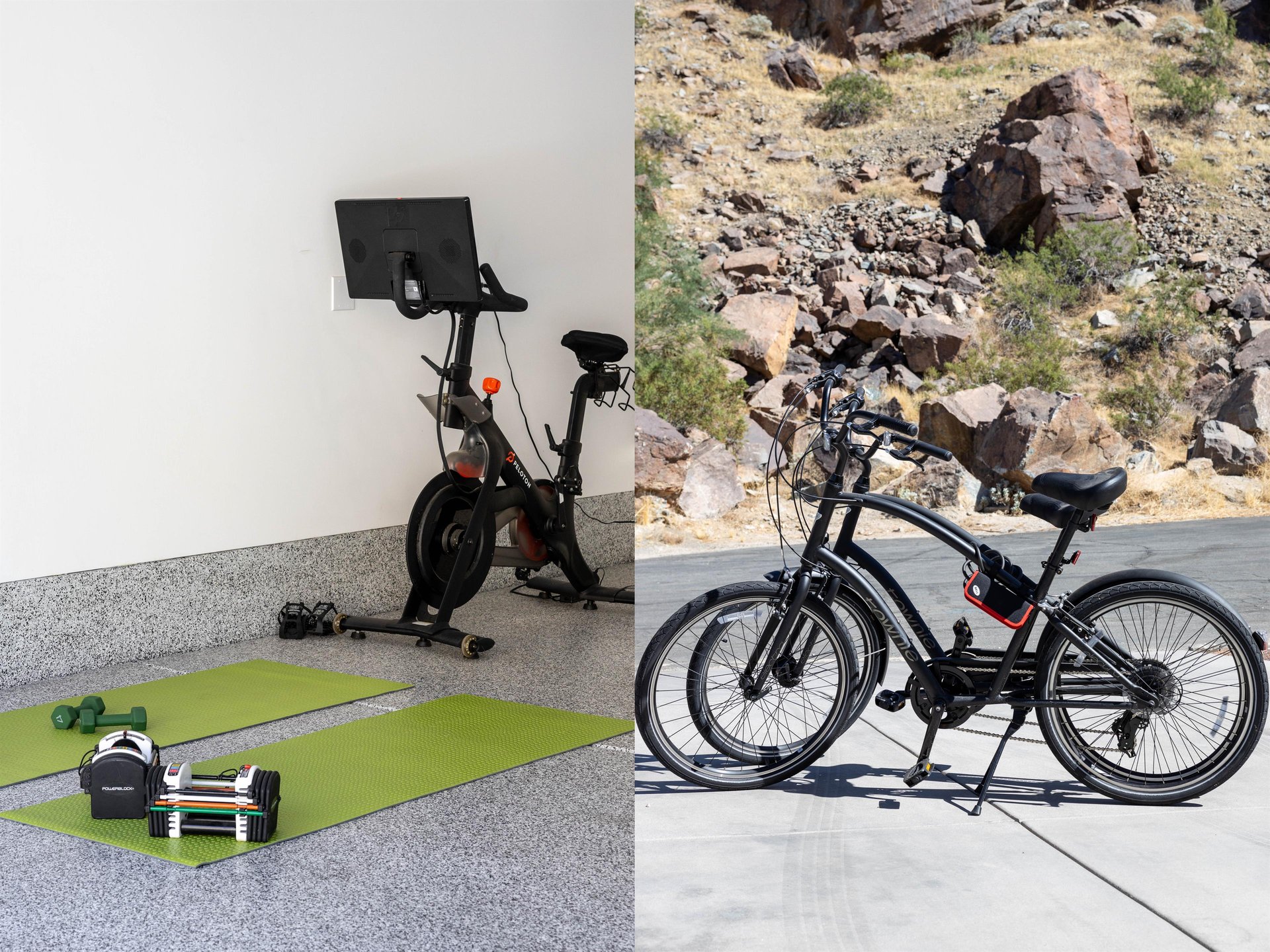 Exercise equipment and outdoor bikes
