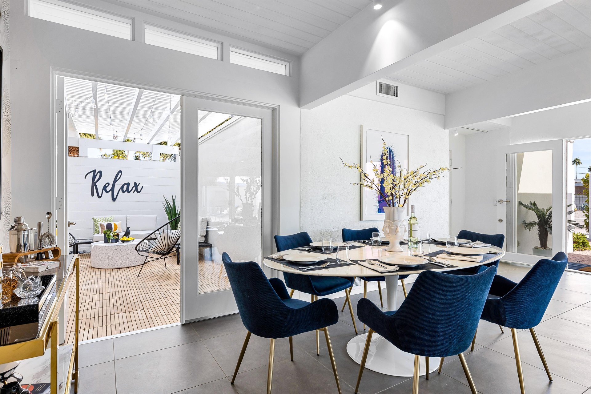 Share a meal with friends and family
