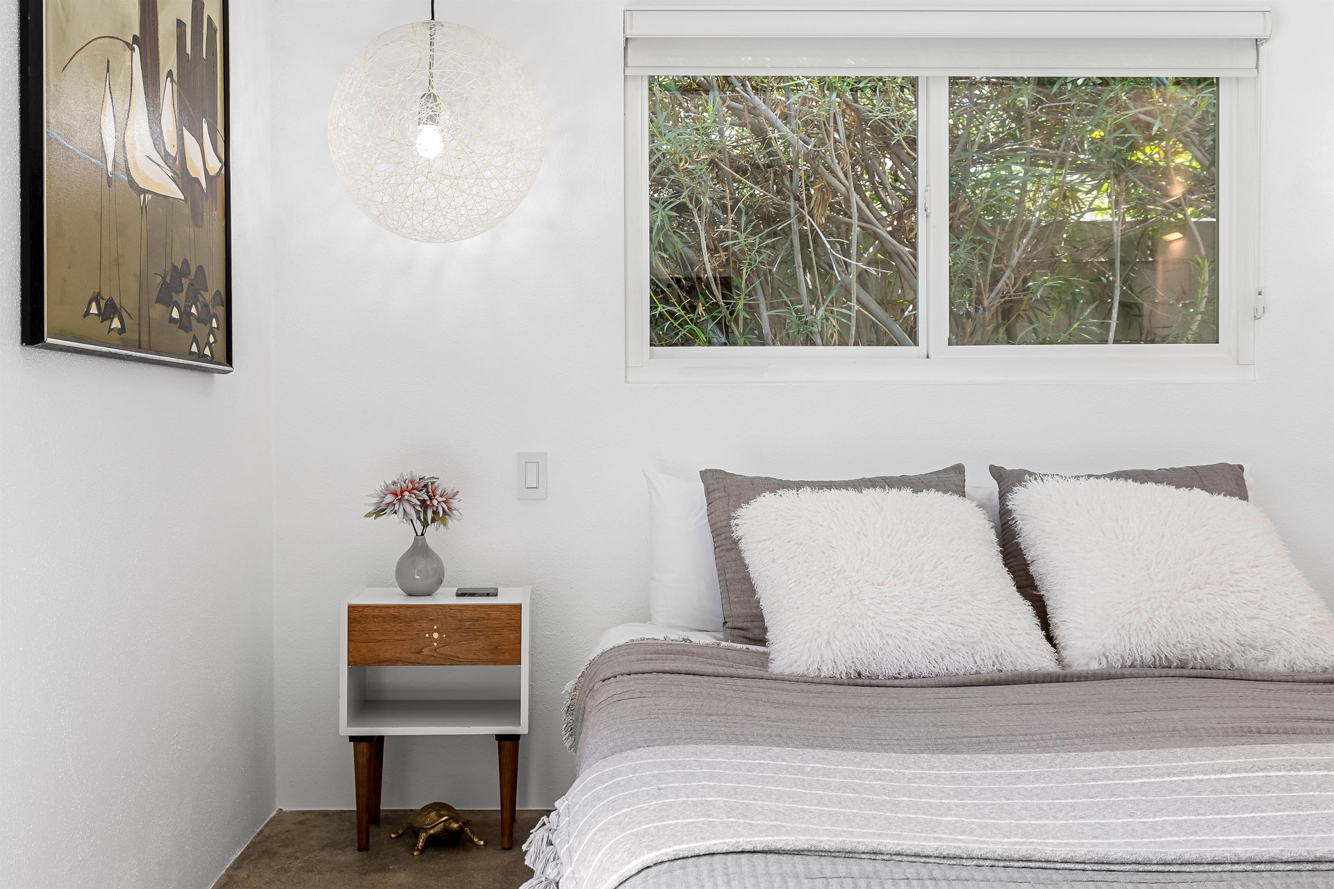 Simple yet elegant guest bedroom