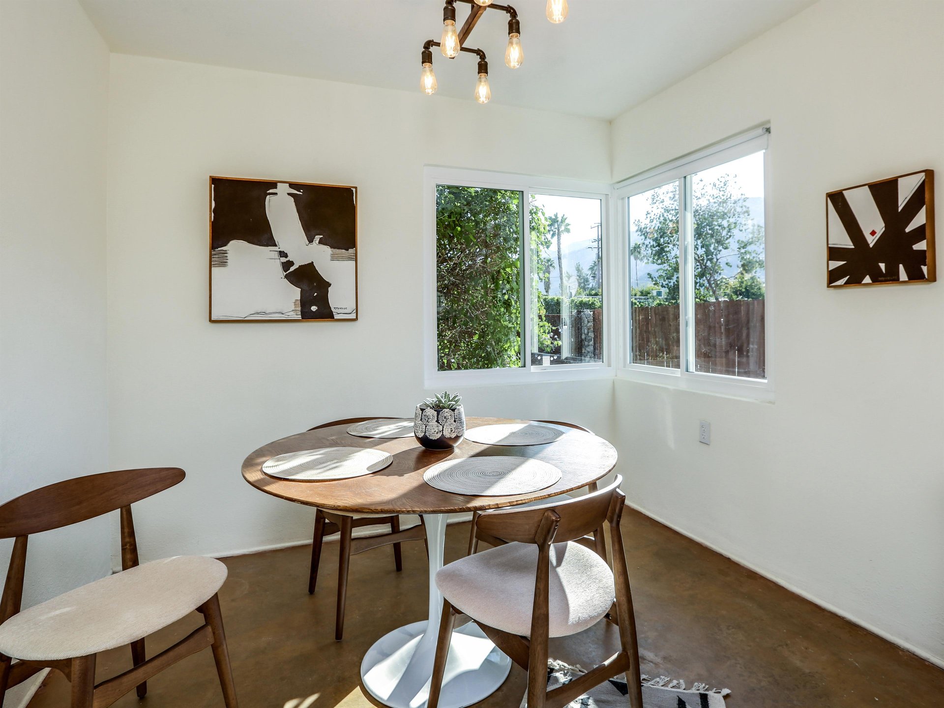 Find a quiet spot to enjoy a cup of coffee