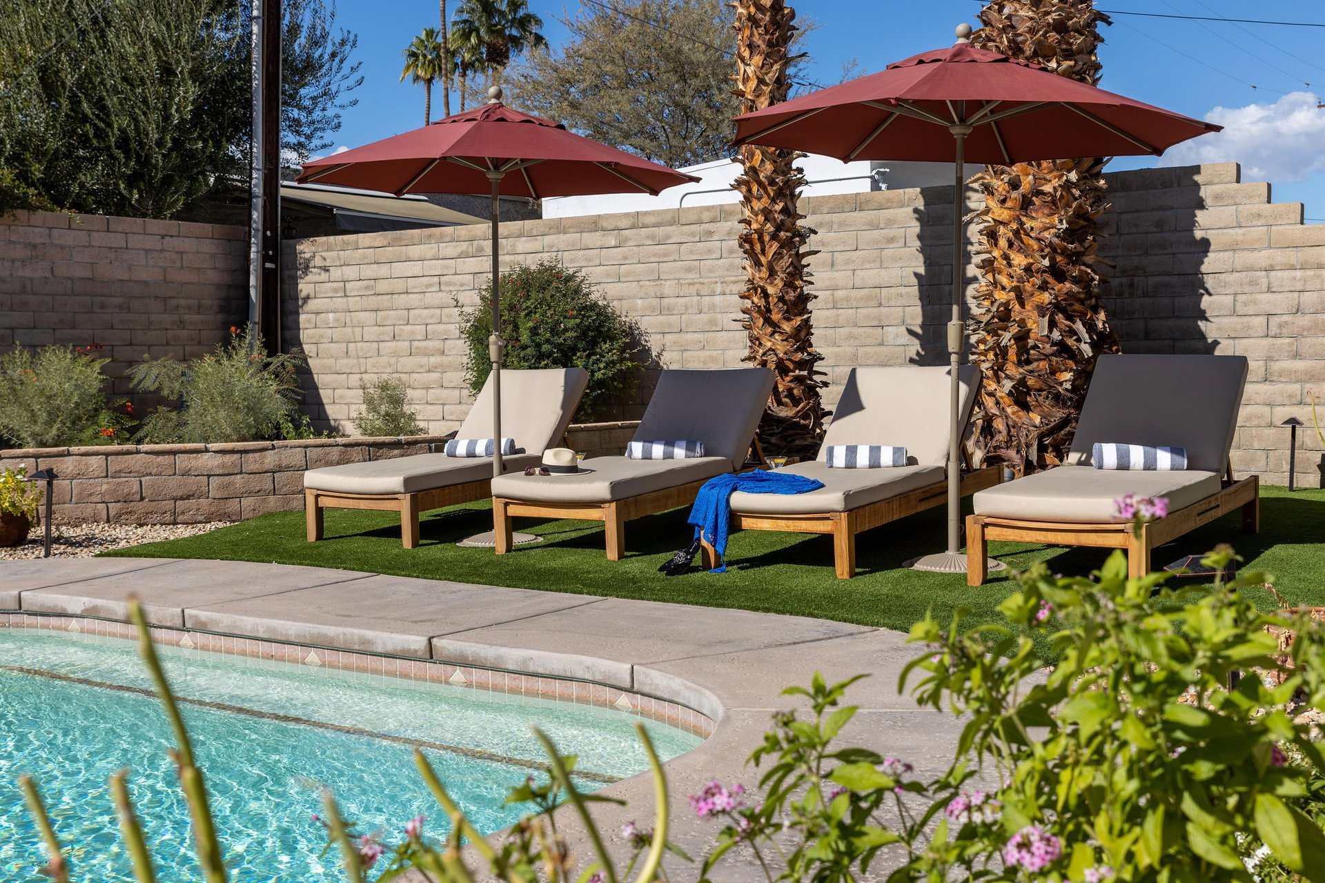 Bask in the sunshine