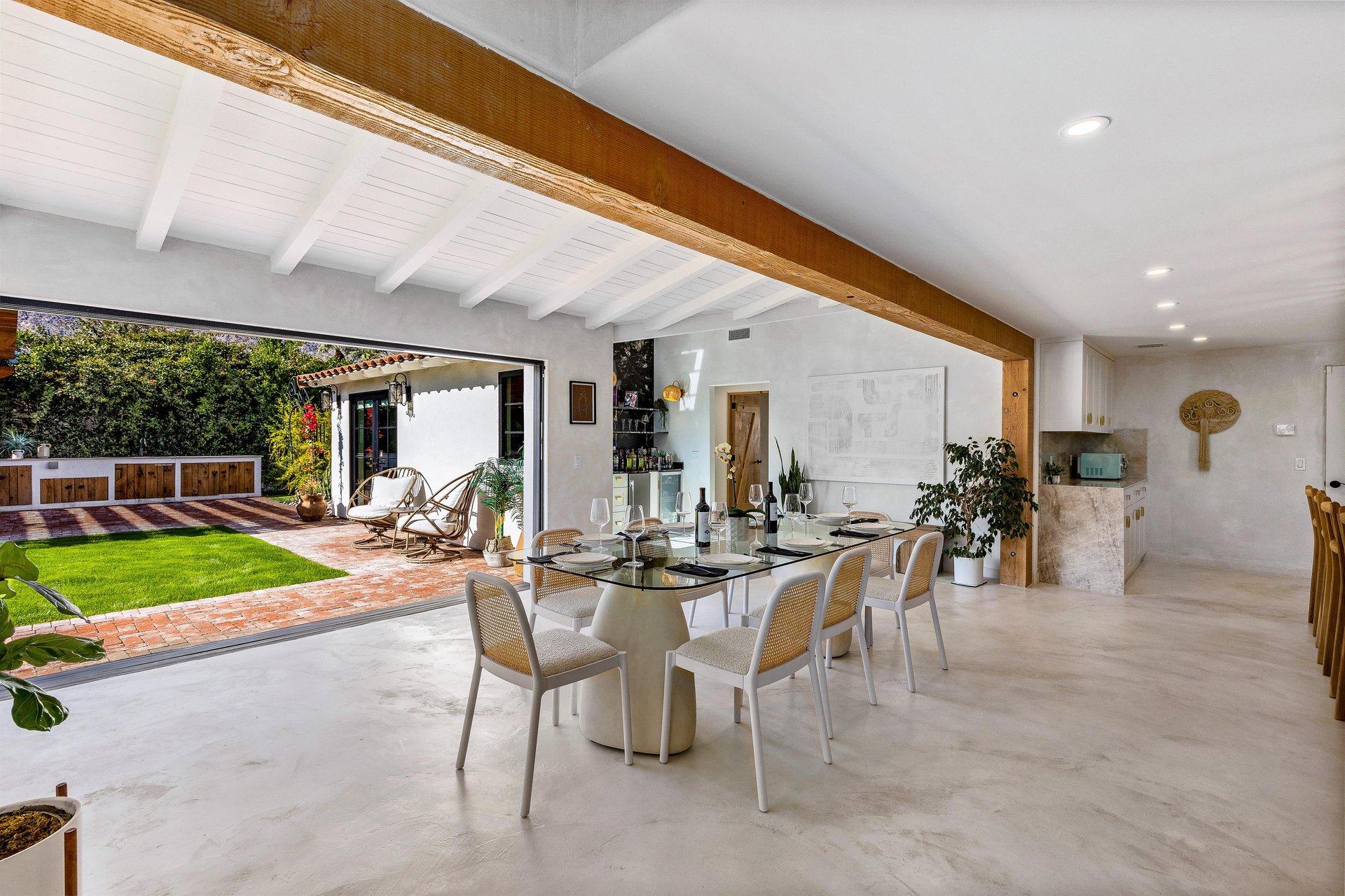 Share a meal with friends