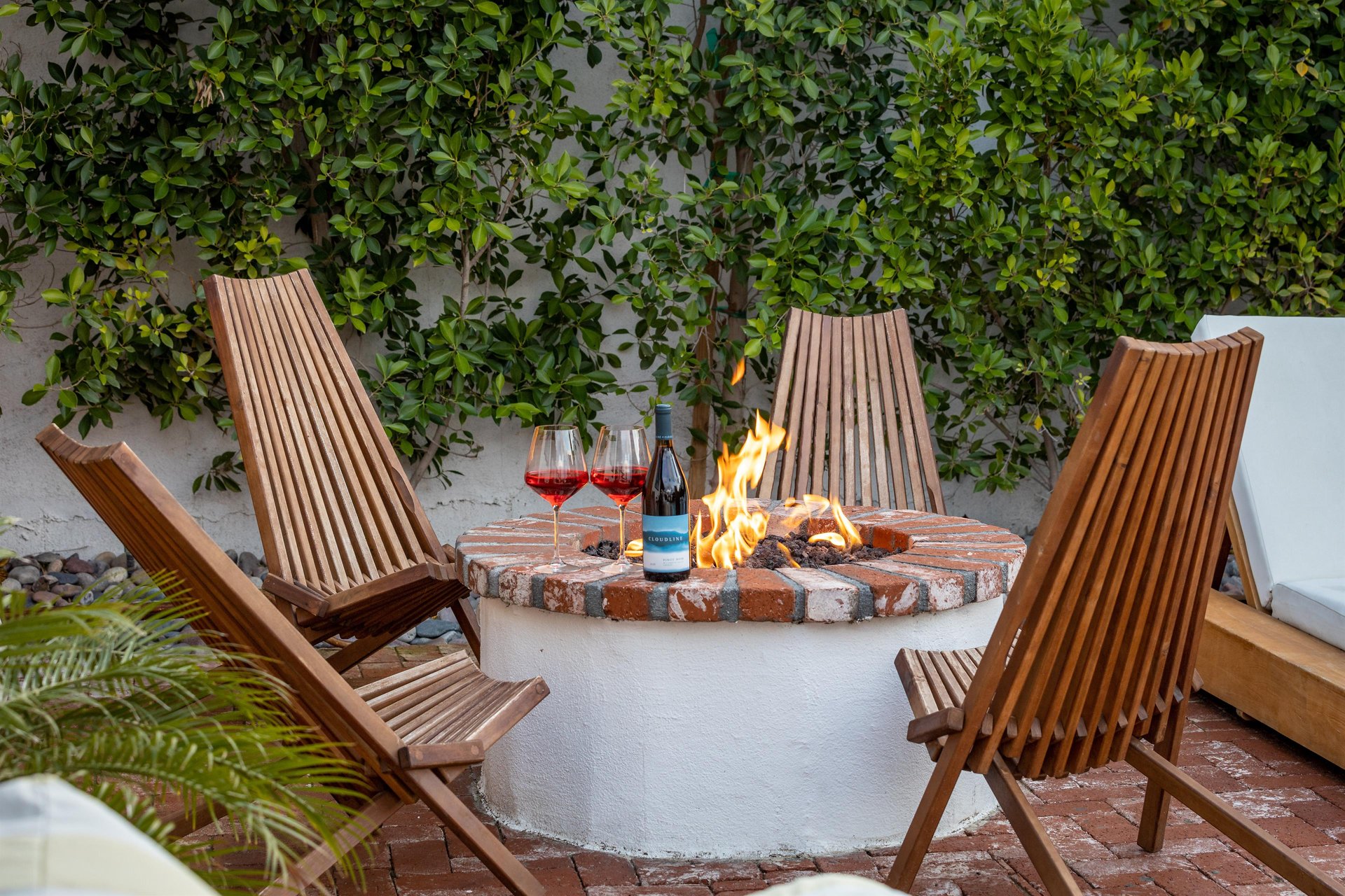 Catch up with old friends around the fire