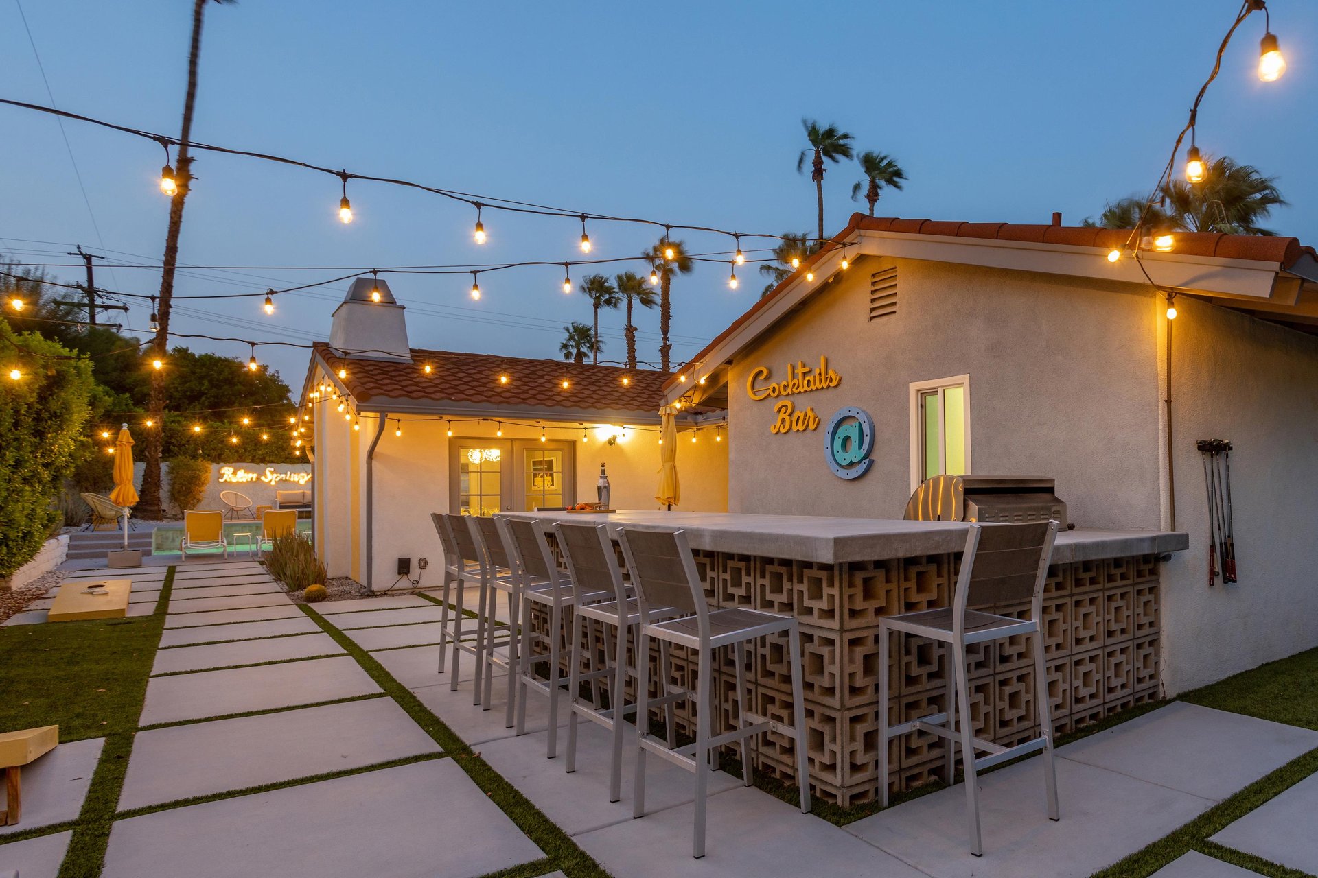 The perfect spot for a glass of wine