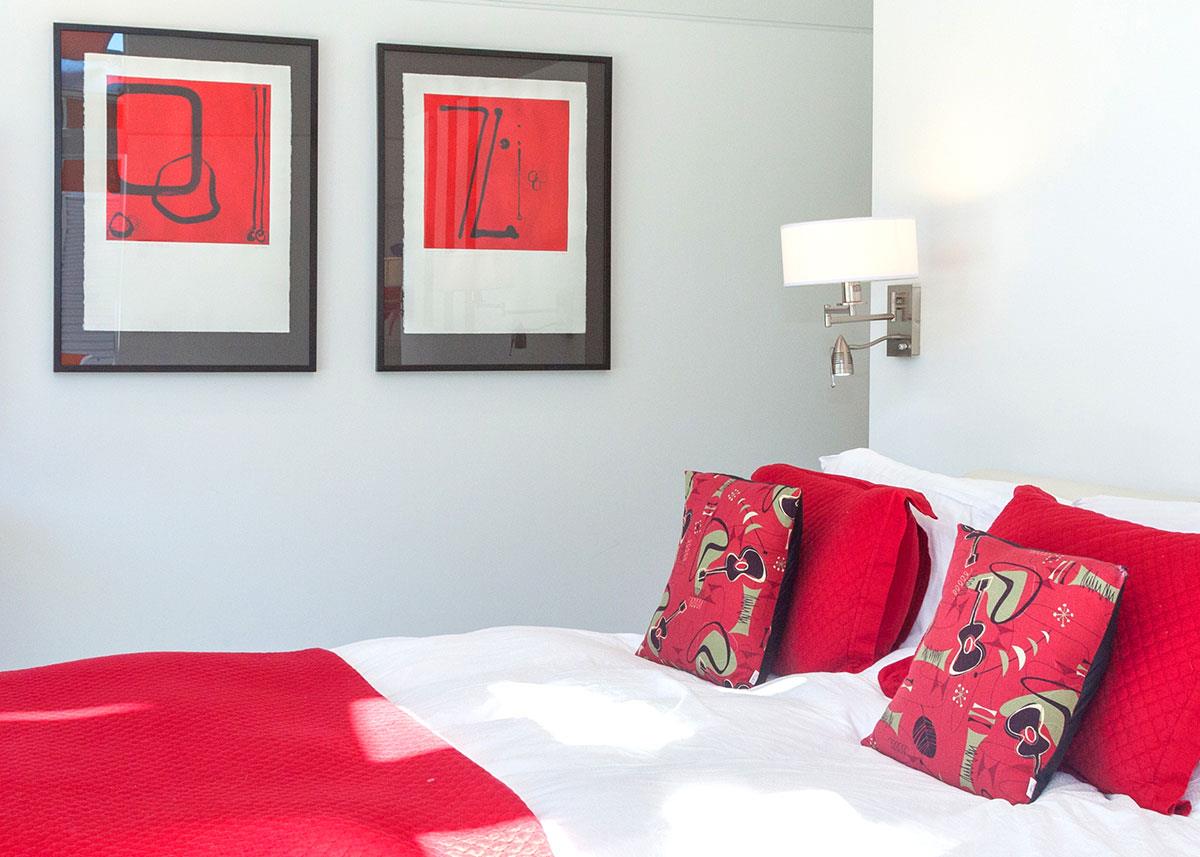 Recharge in the beautiful and comfortable bedroom