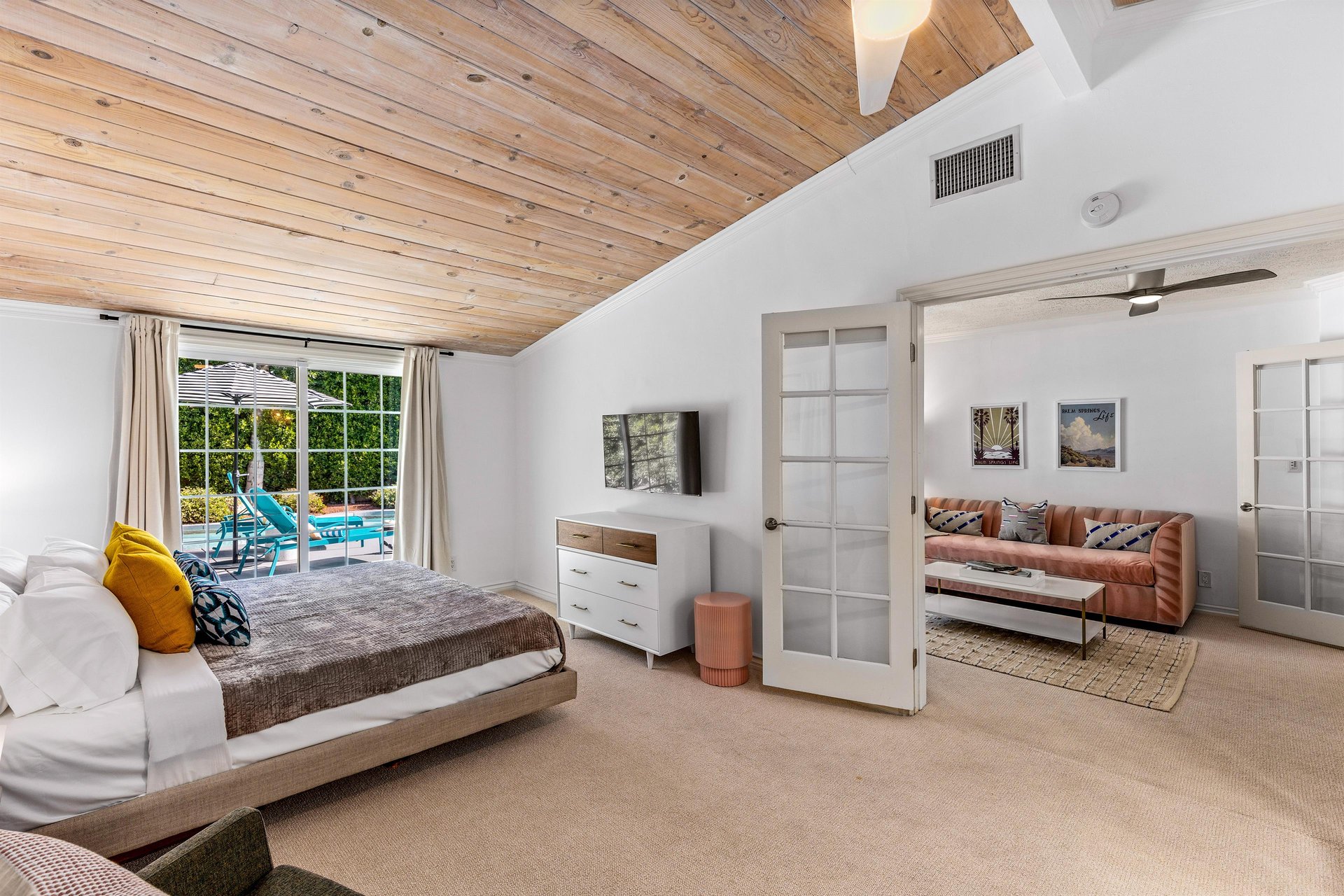 Beautiful wood ceilings