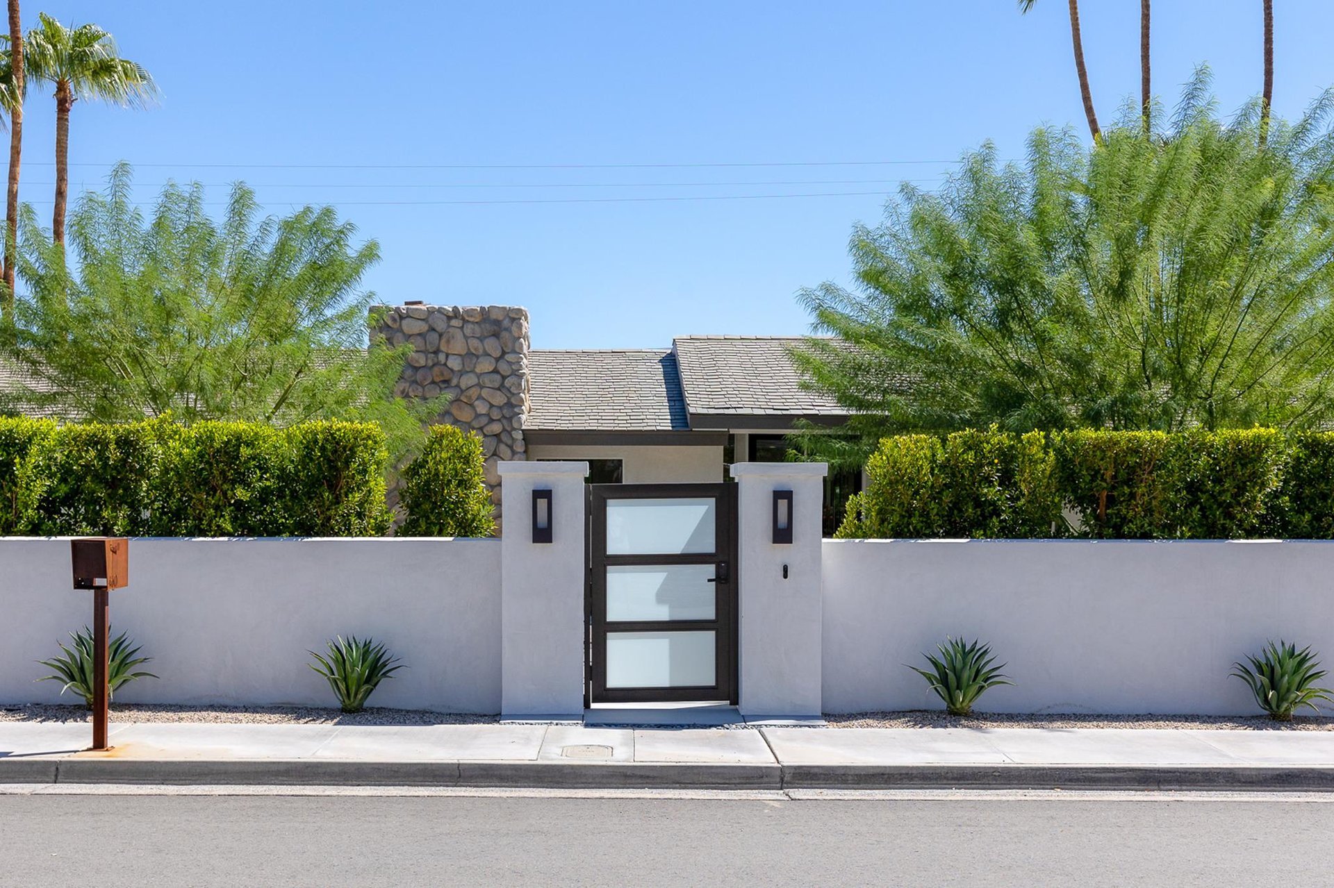 Modern entrance to Electic Vibe