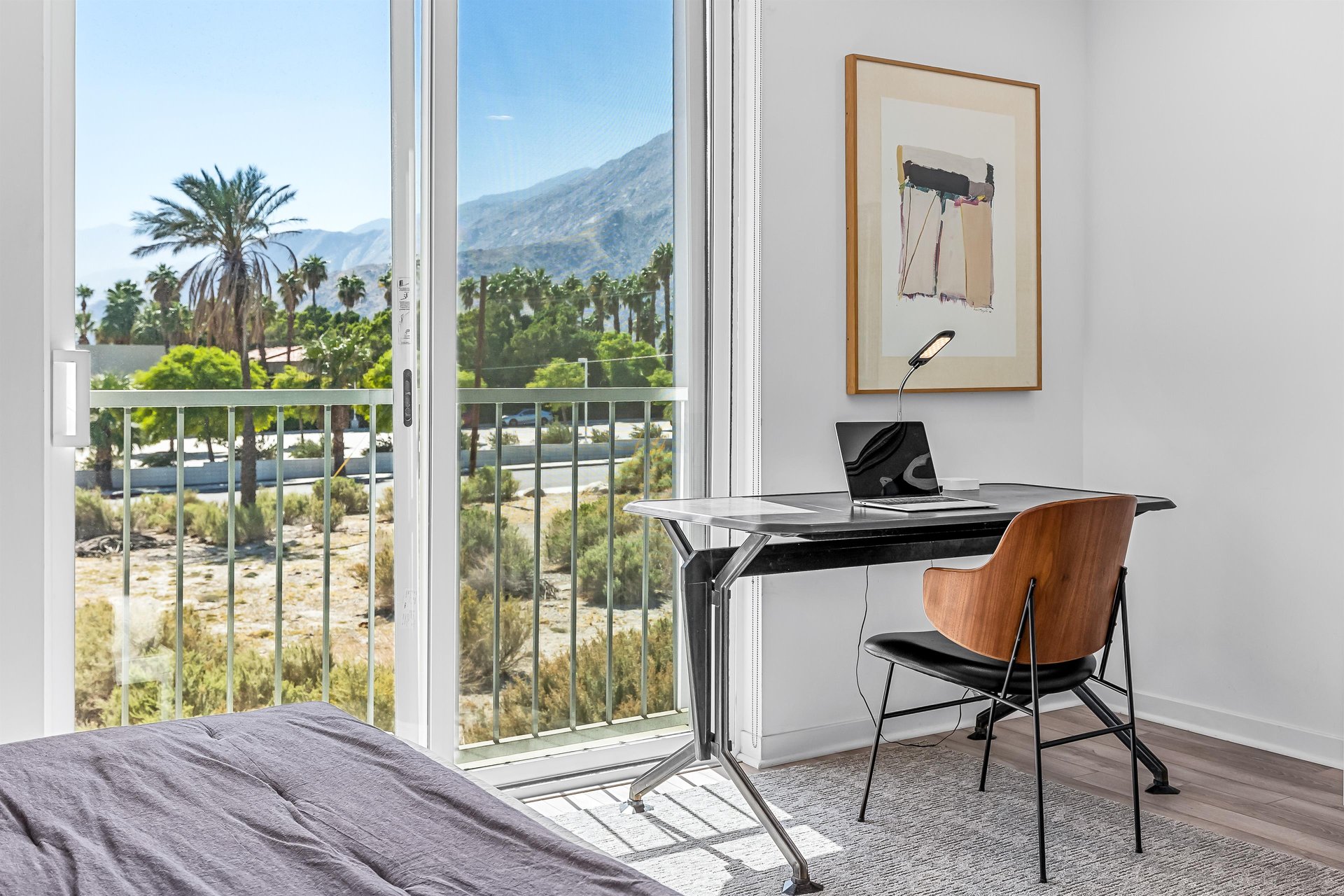 Space to work from home and watch the swaying palms