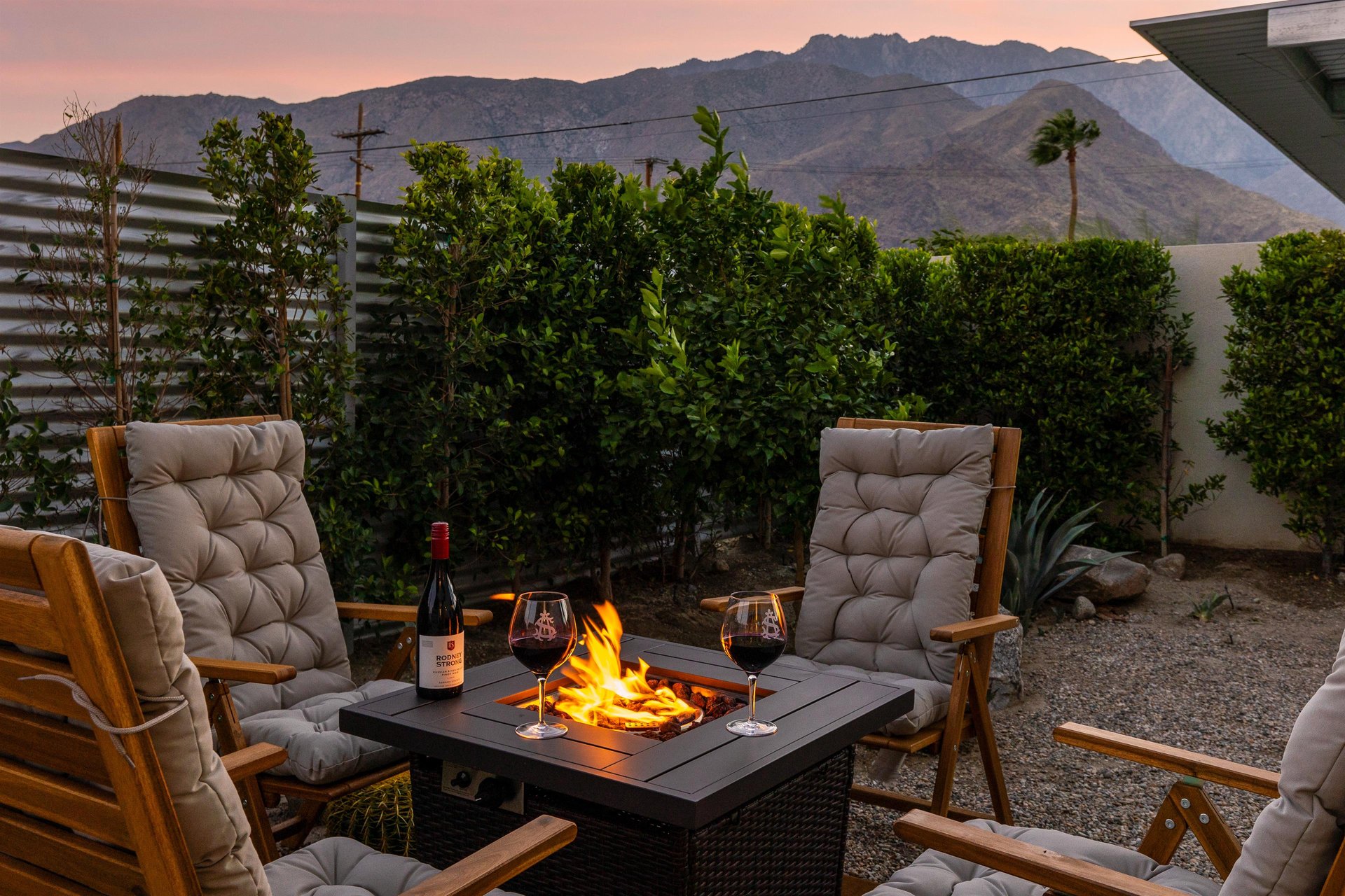 Hang out around the fire