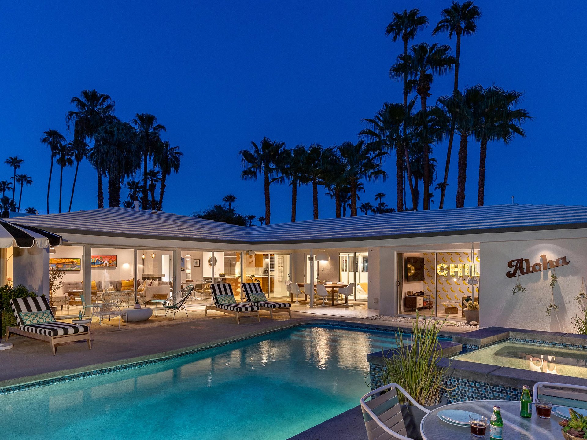 Swim under the stars